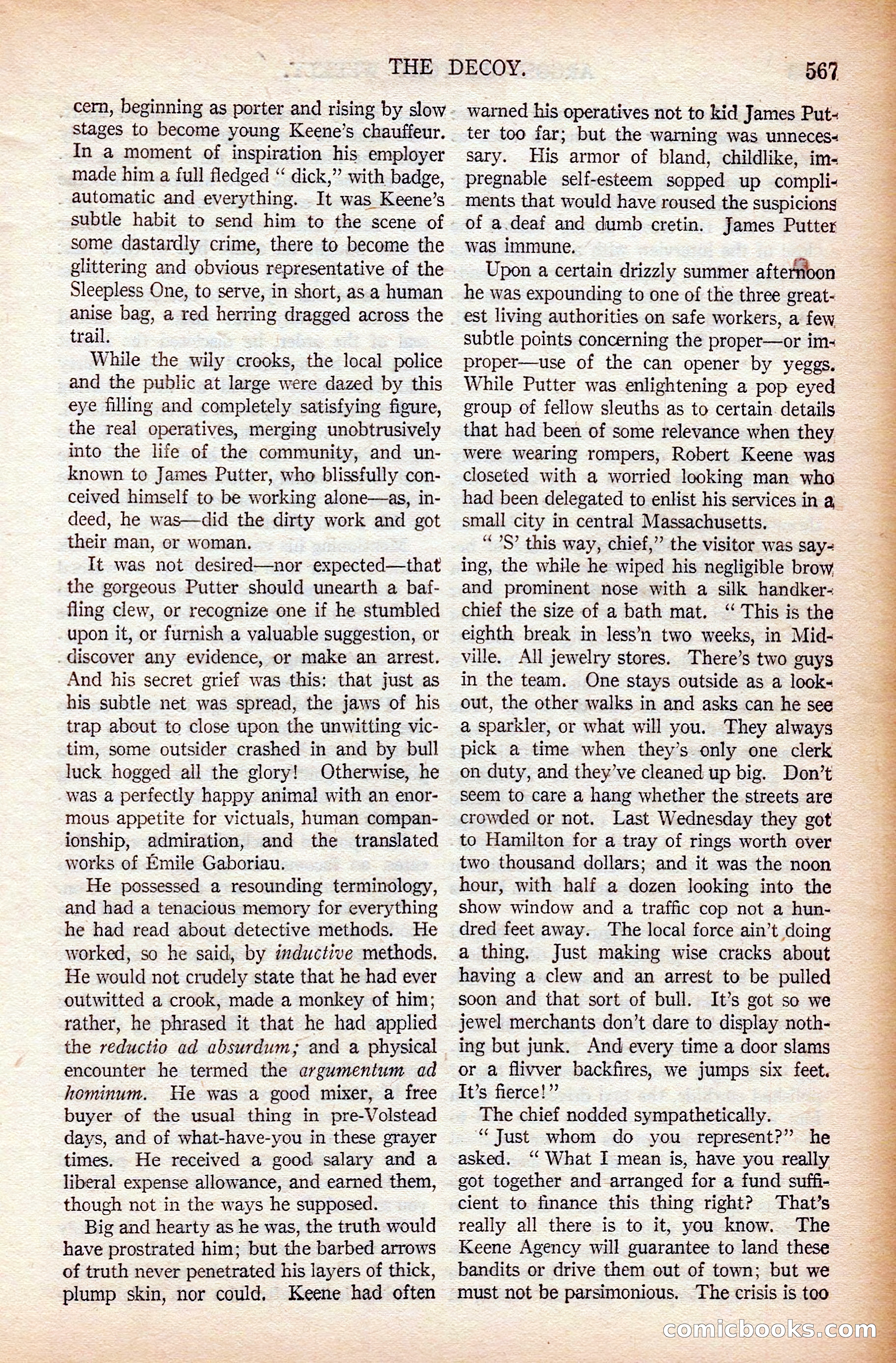 Argosy All-Story Weekly, April 19, 1924 — page 97 of 172