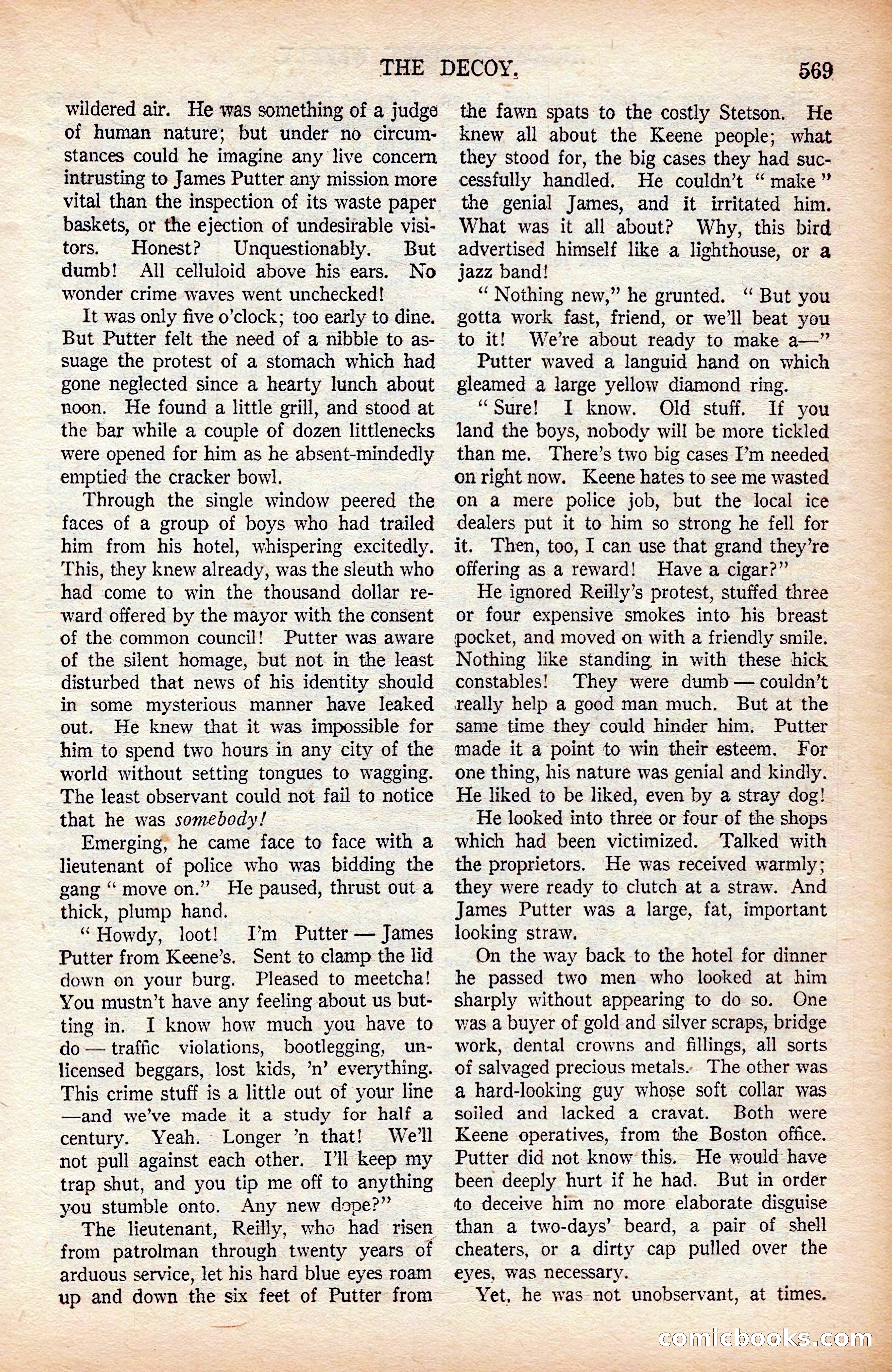 Argosy All-Story Weekly, April 19, 1924 — page 99 of 172