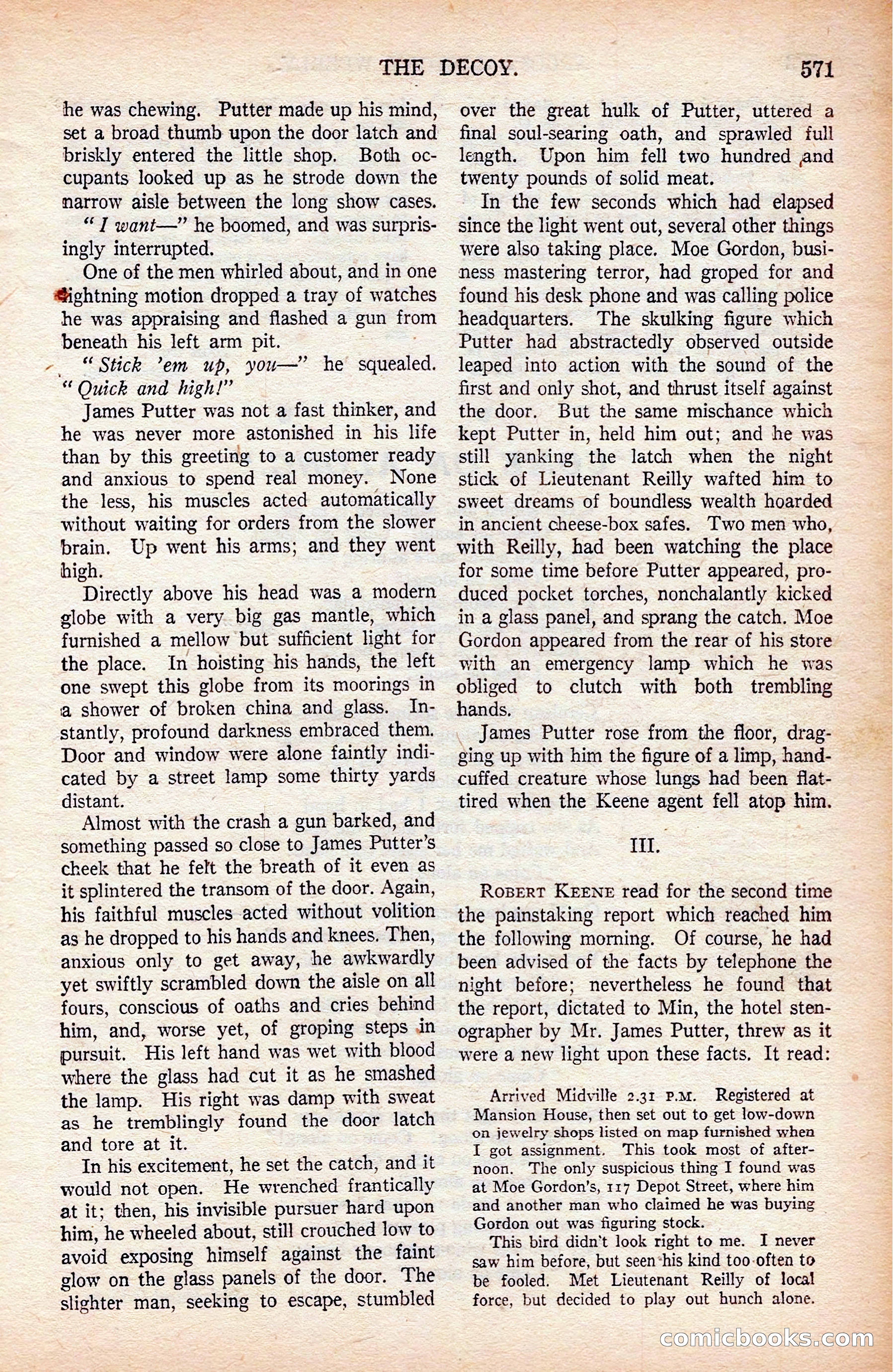 Argosy All-Story Weekly, April 19, 1924 — page 101 of 172
