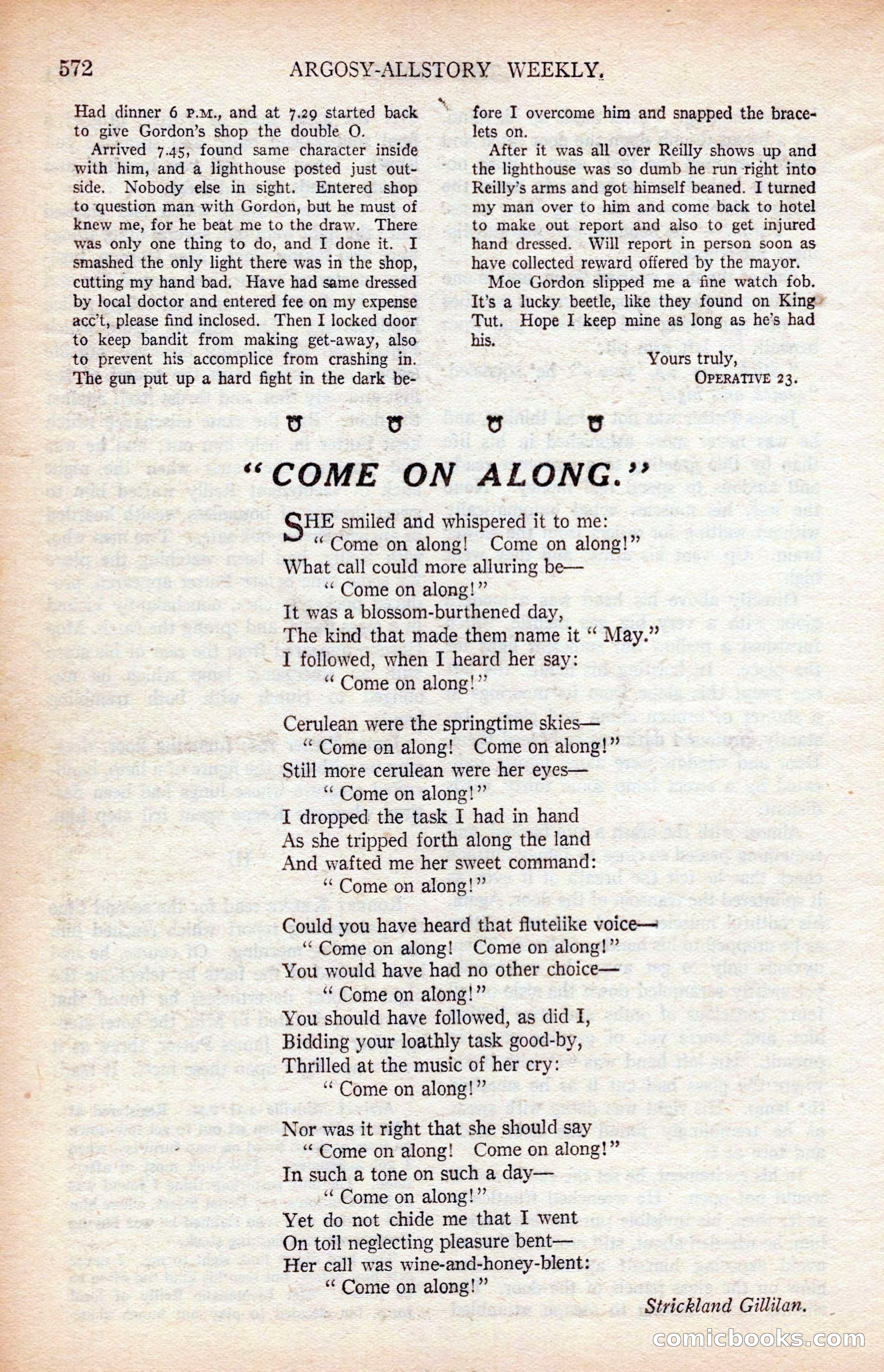 Argosy All-Story Weekly, April 19, 1924 — page 102 of 172