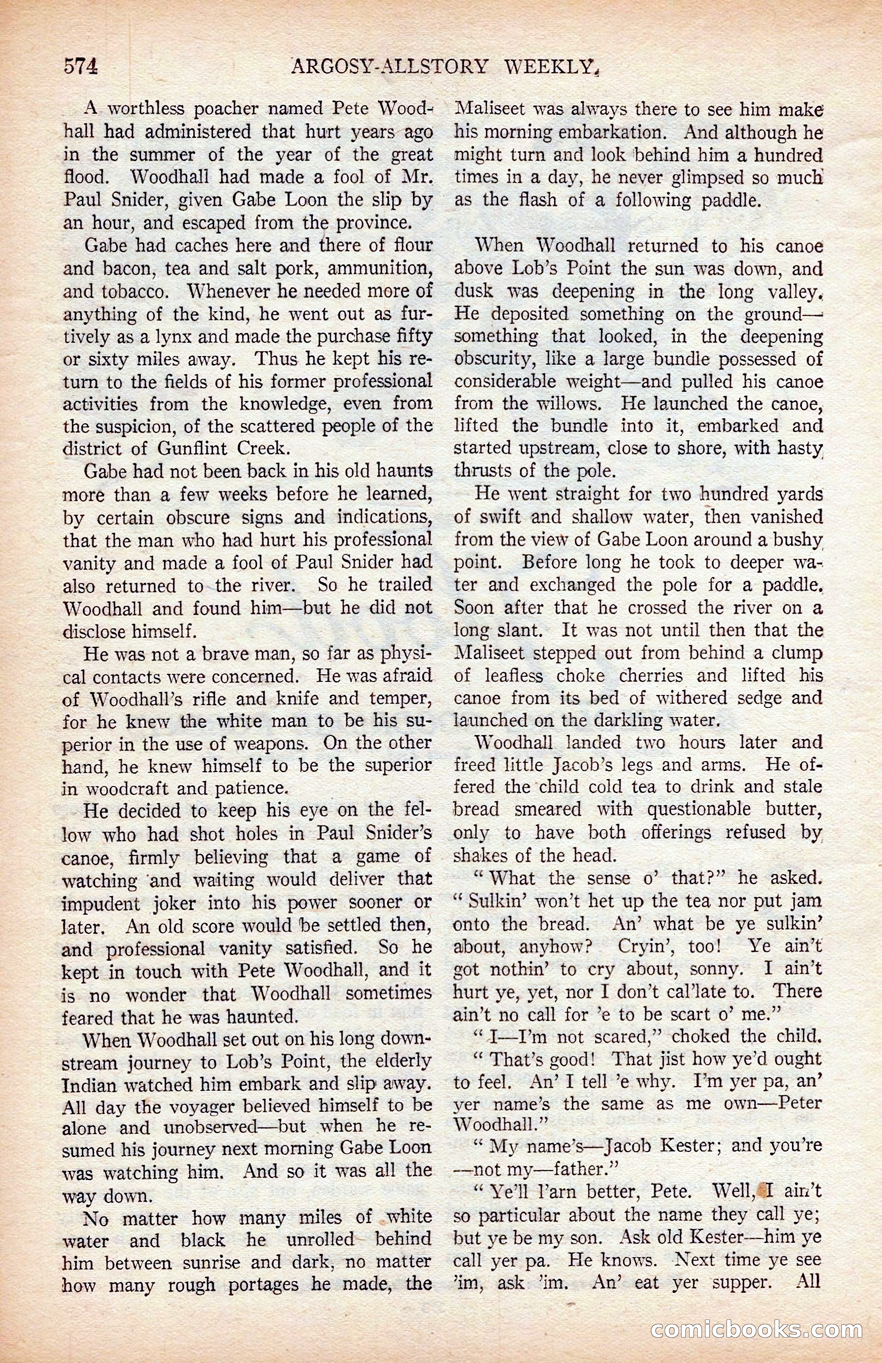 Argosy All-Story Weekly, April 19, 1924 — page 104 of 172