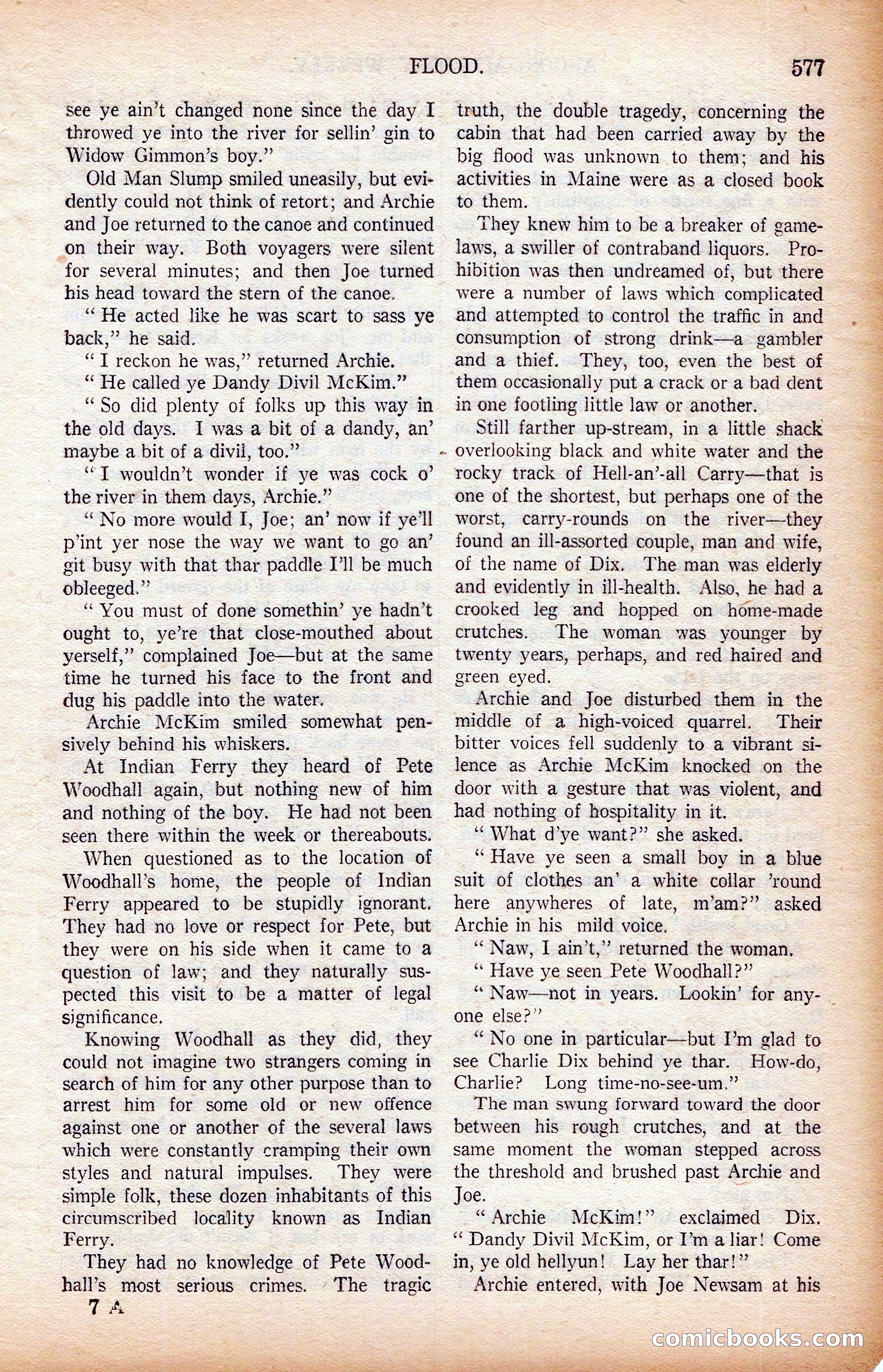 Argosy All-Story Weekly, April 19, 1924 — page 107 of 172