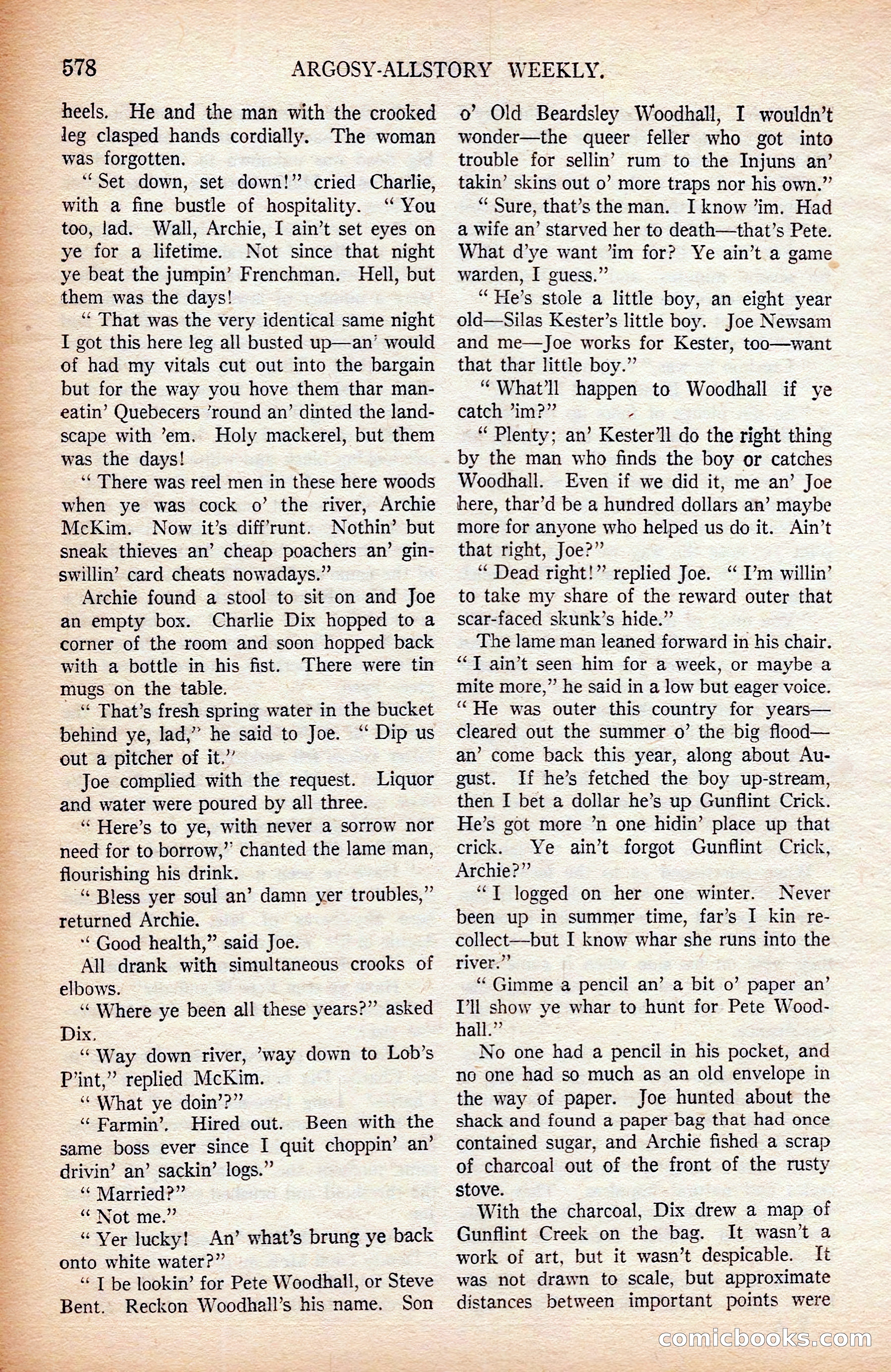 Argosy All-Story Weekly, April 19, 1924 — page 108 of 172