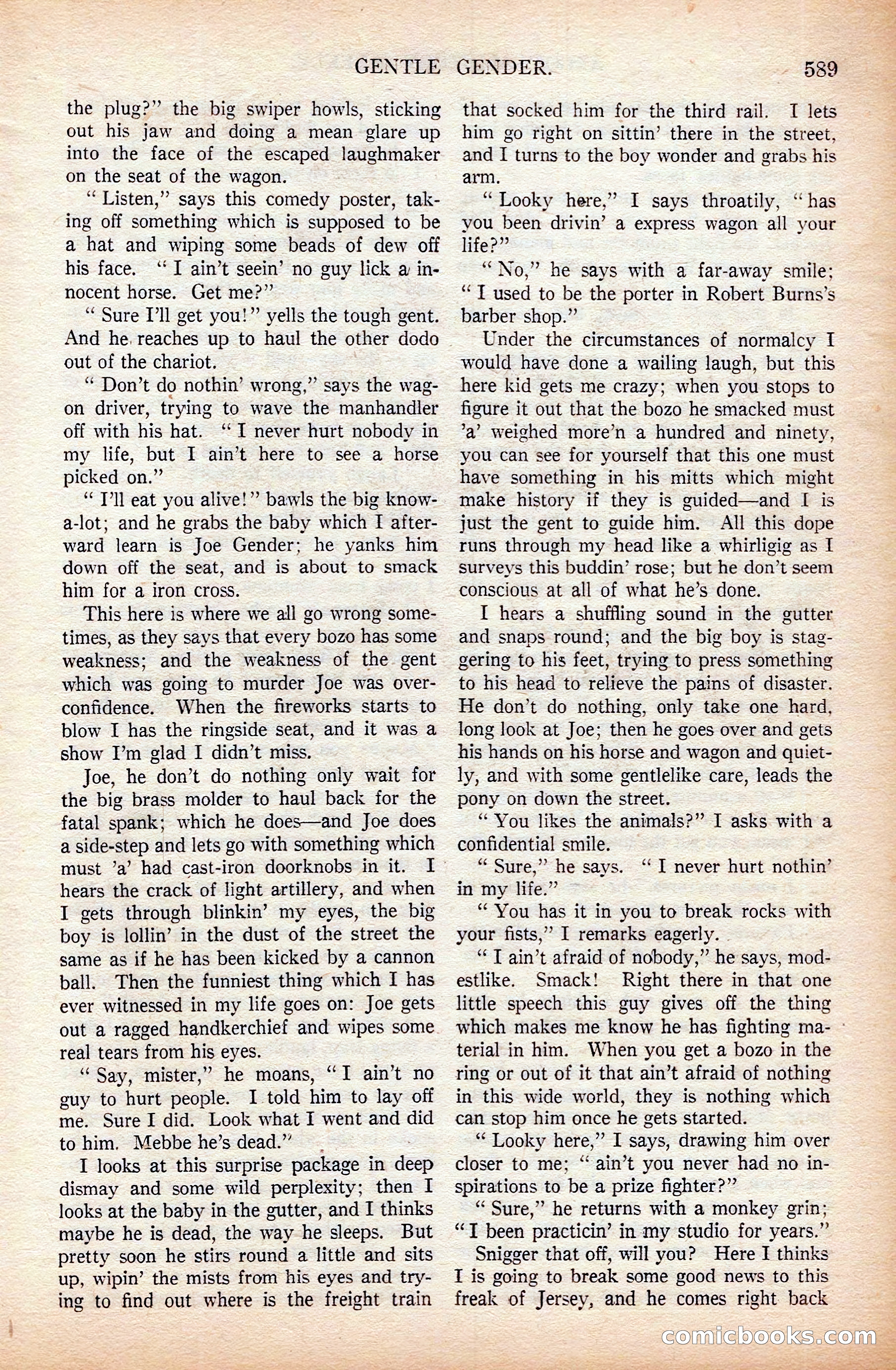 Argosy All-Story Weekly, April 19, 1924 — page 119 of 172
