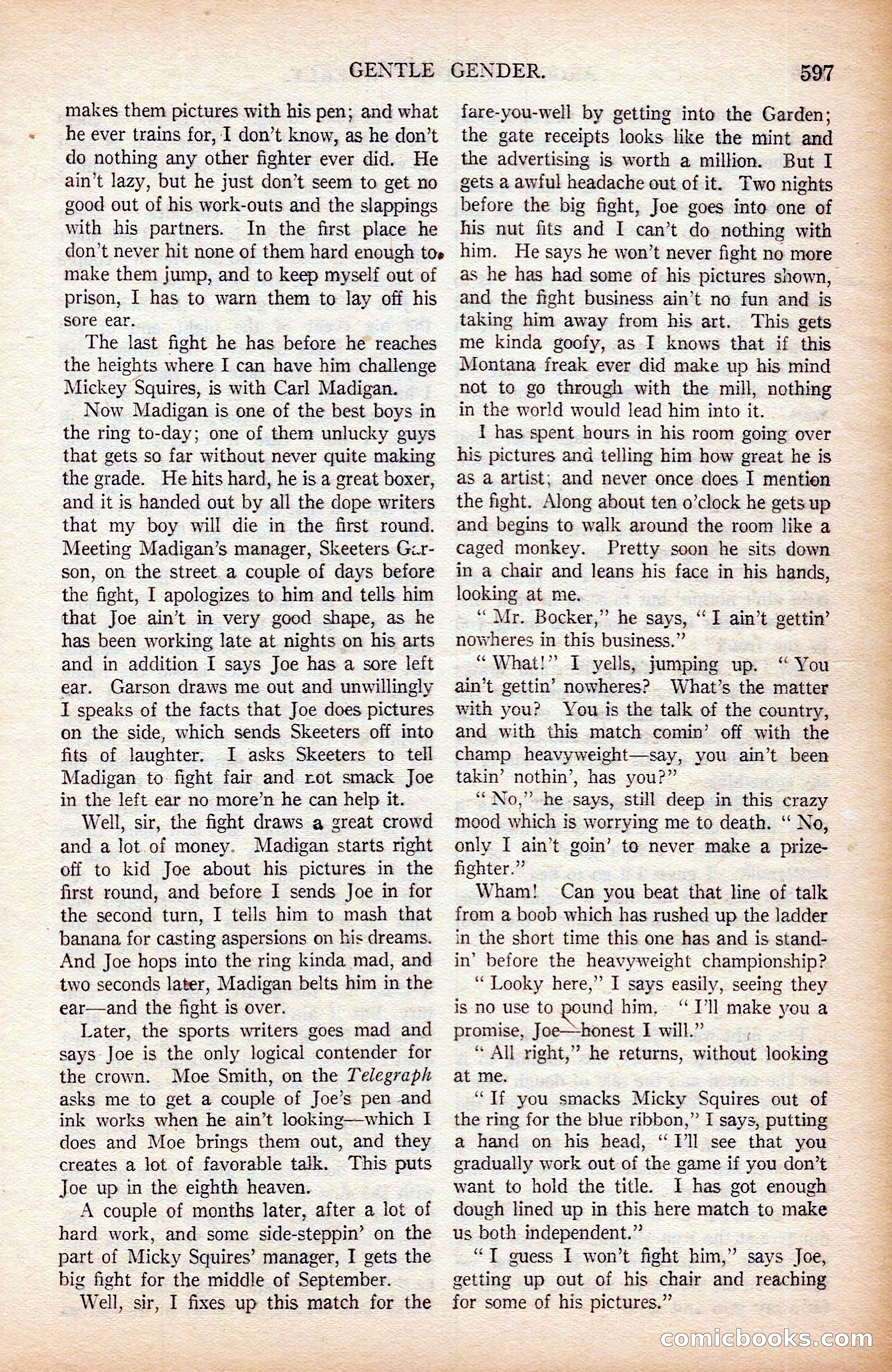 Argosy All-Story Weekly, April 19, 1924 — page 127 of 172