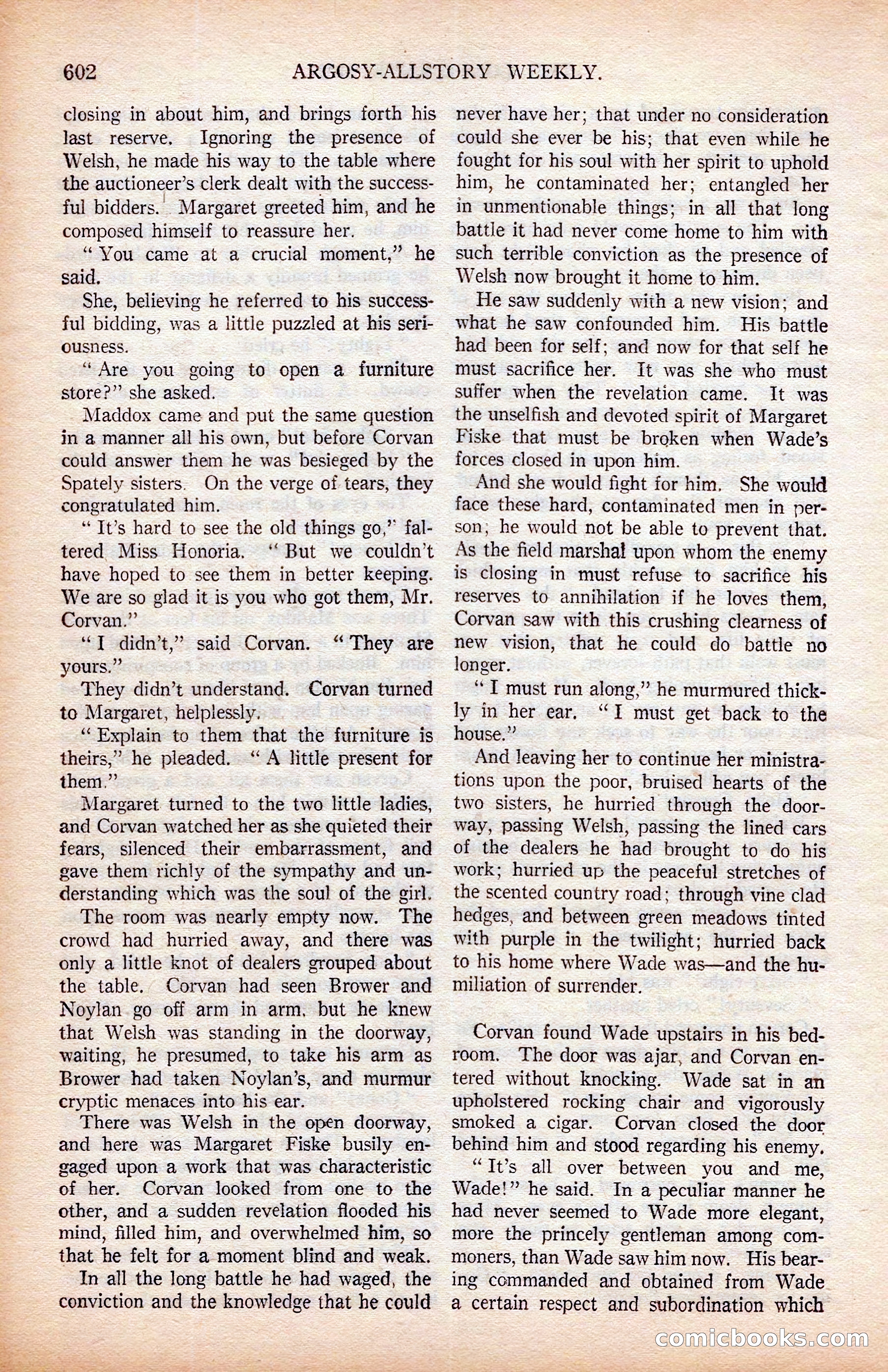 Argosy All-Story Weekly, April 19, 1924 — page 132 of 172