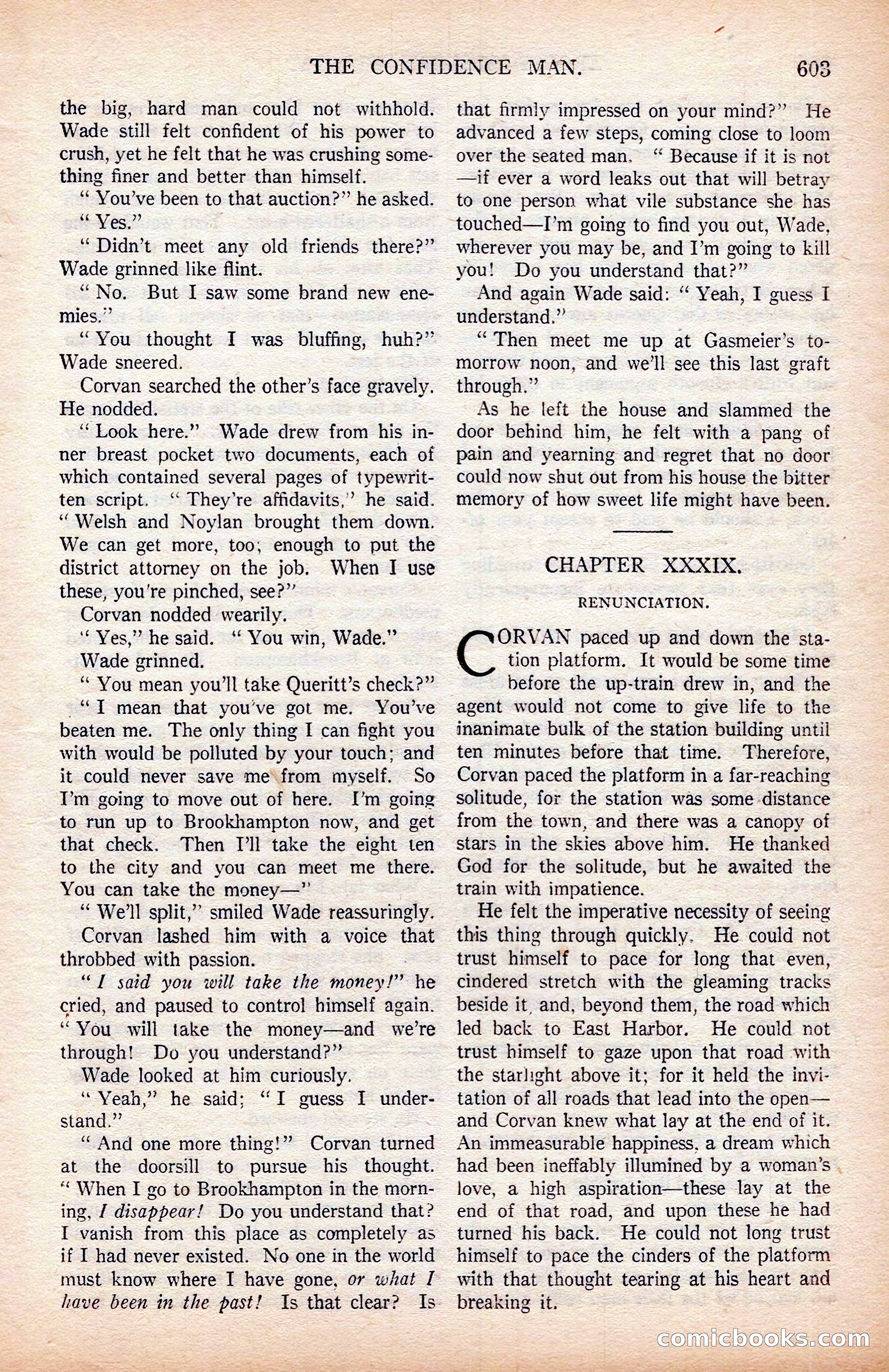 Argosy All-Story Weekly, April 19, 1924 — page 133 of 172