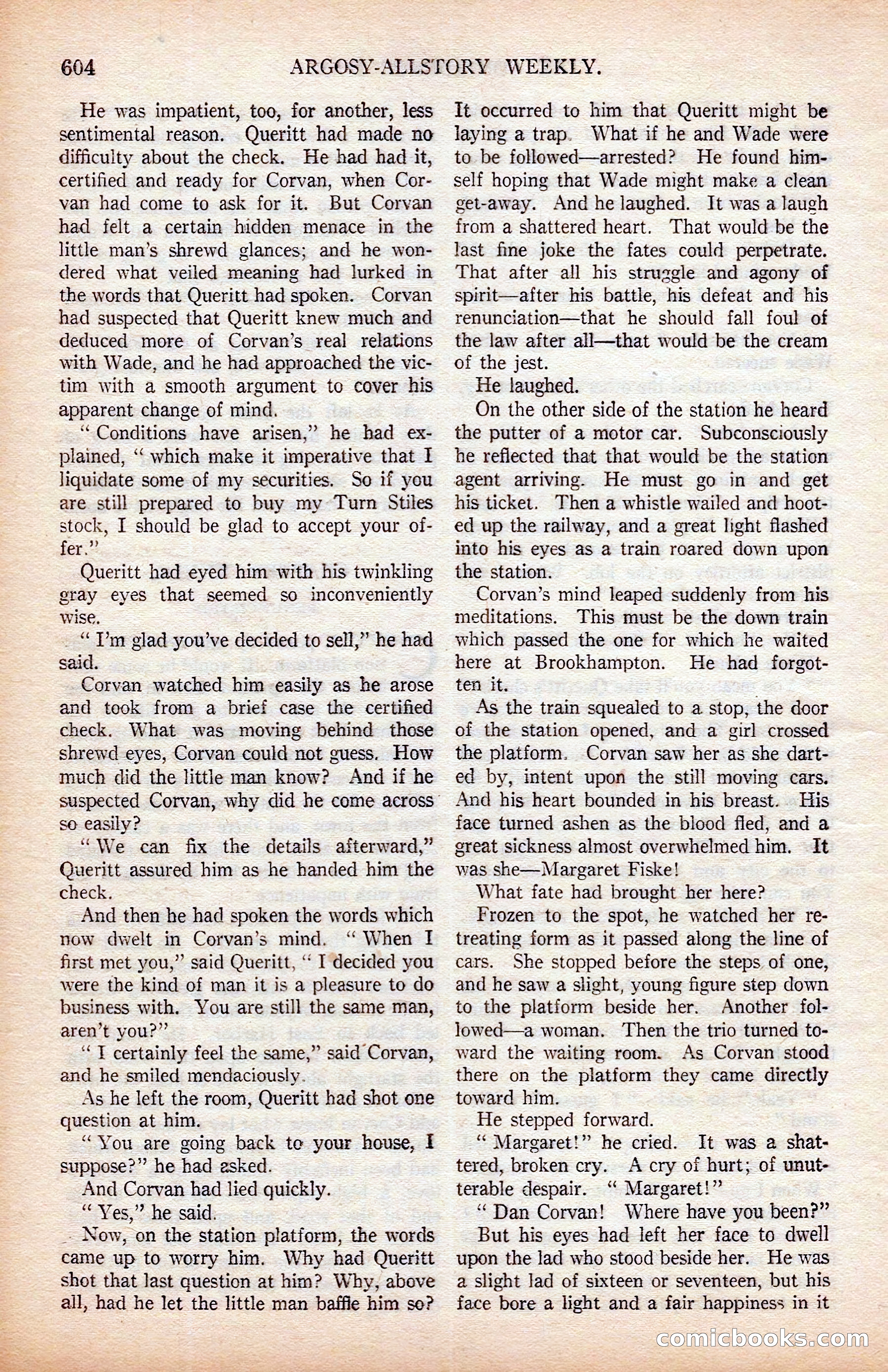 Argosy All-Story Weekly, April 19, 1924 — page 134 of 172