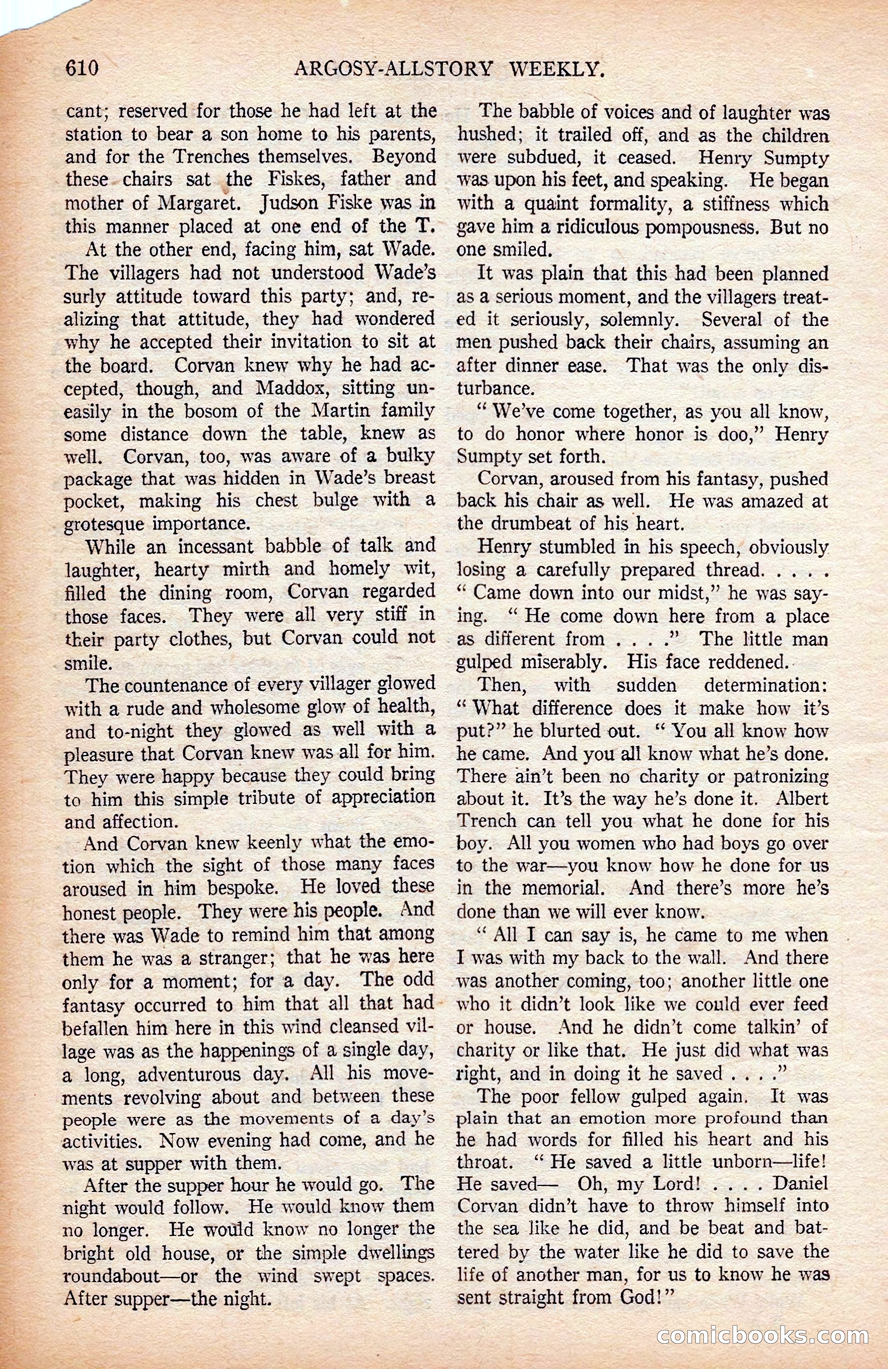 Argosy All-Story Weekly, April 19, 1924 — page 140 of 172