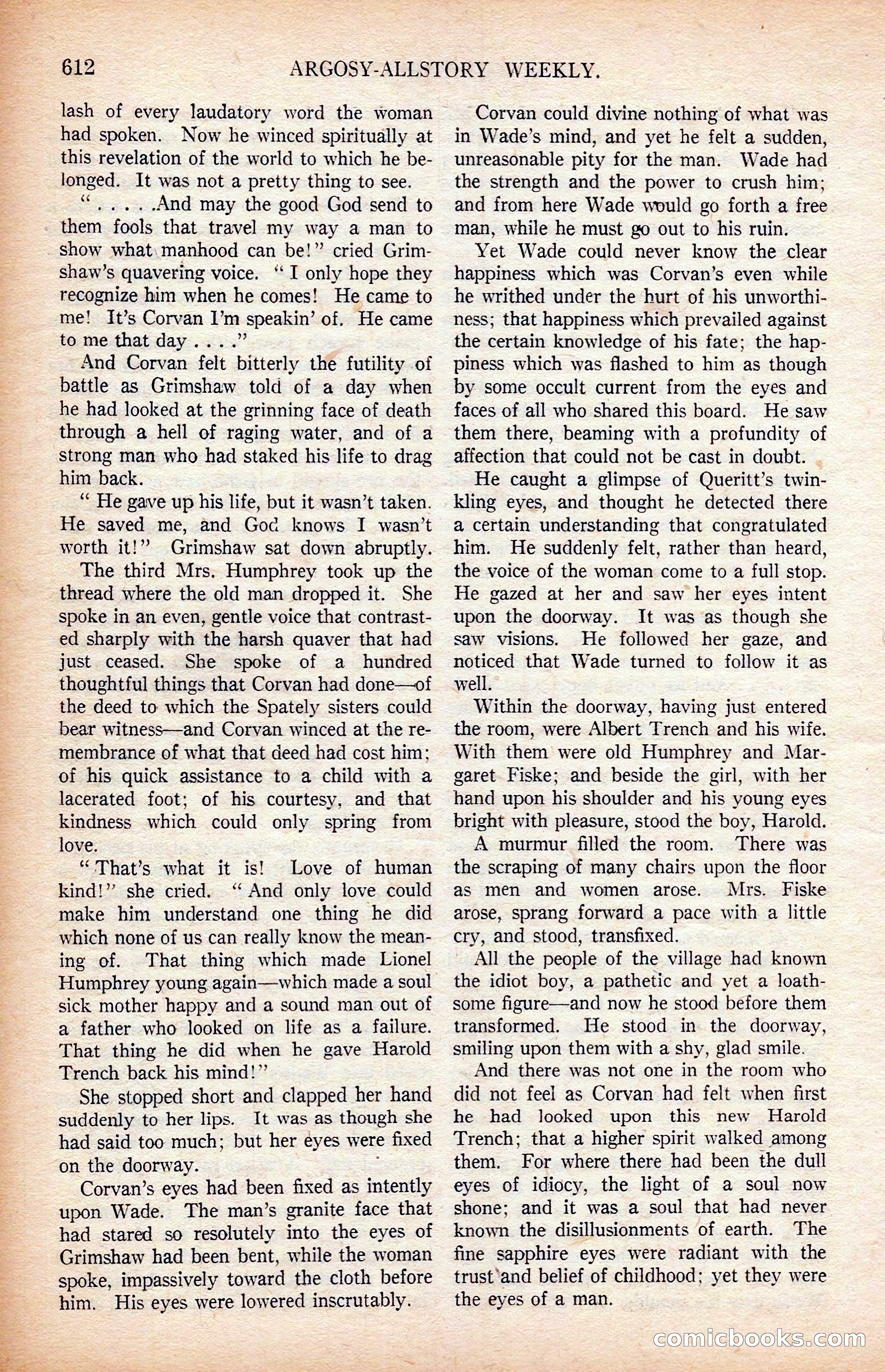 Argosy All-Story Weekly, April 19, 1924 — page 142 of 172