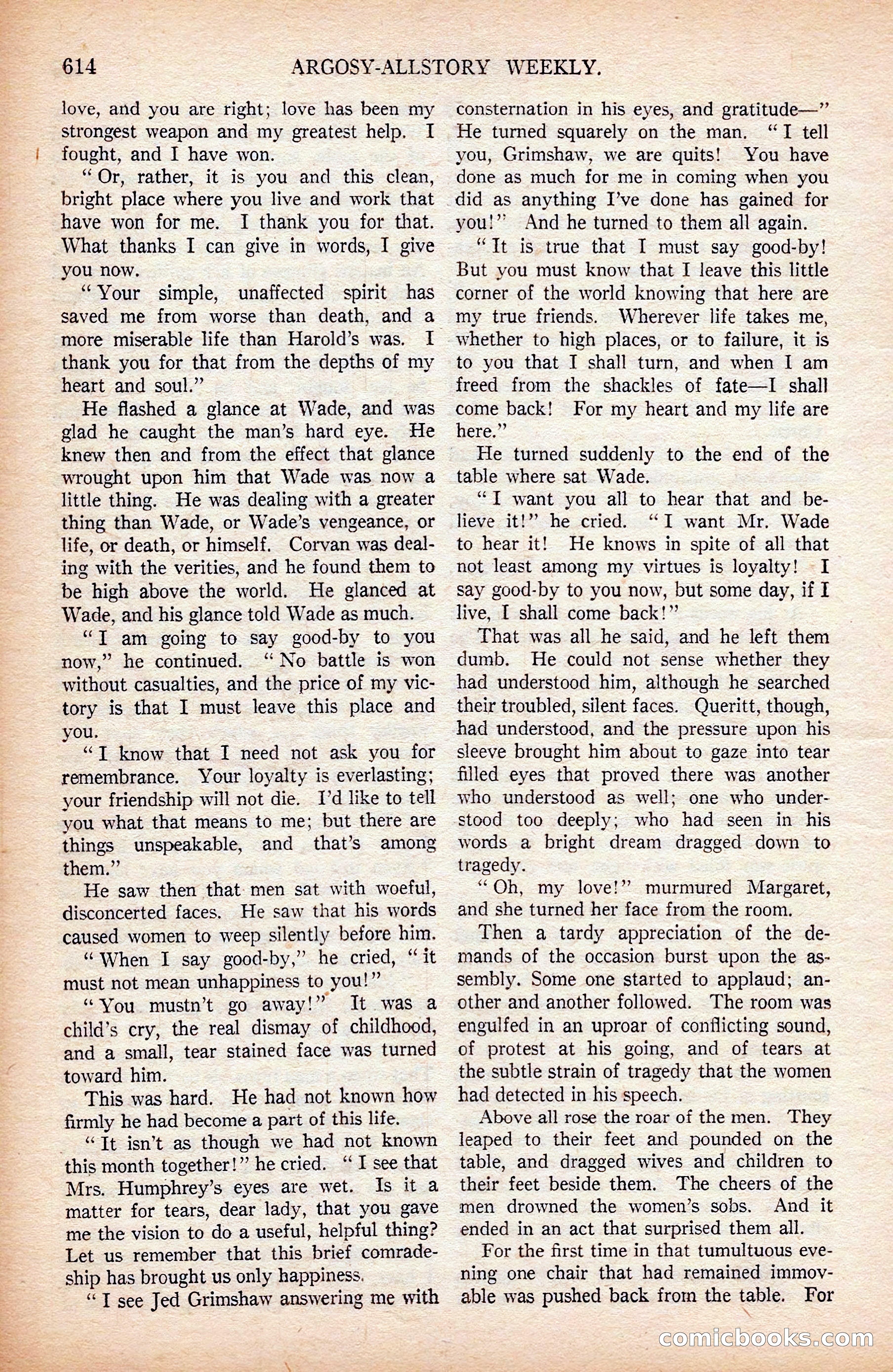 Argosy All-Story Weekly, April 19, 1924 — page 144 of 172