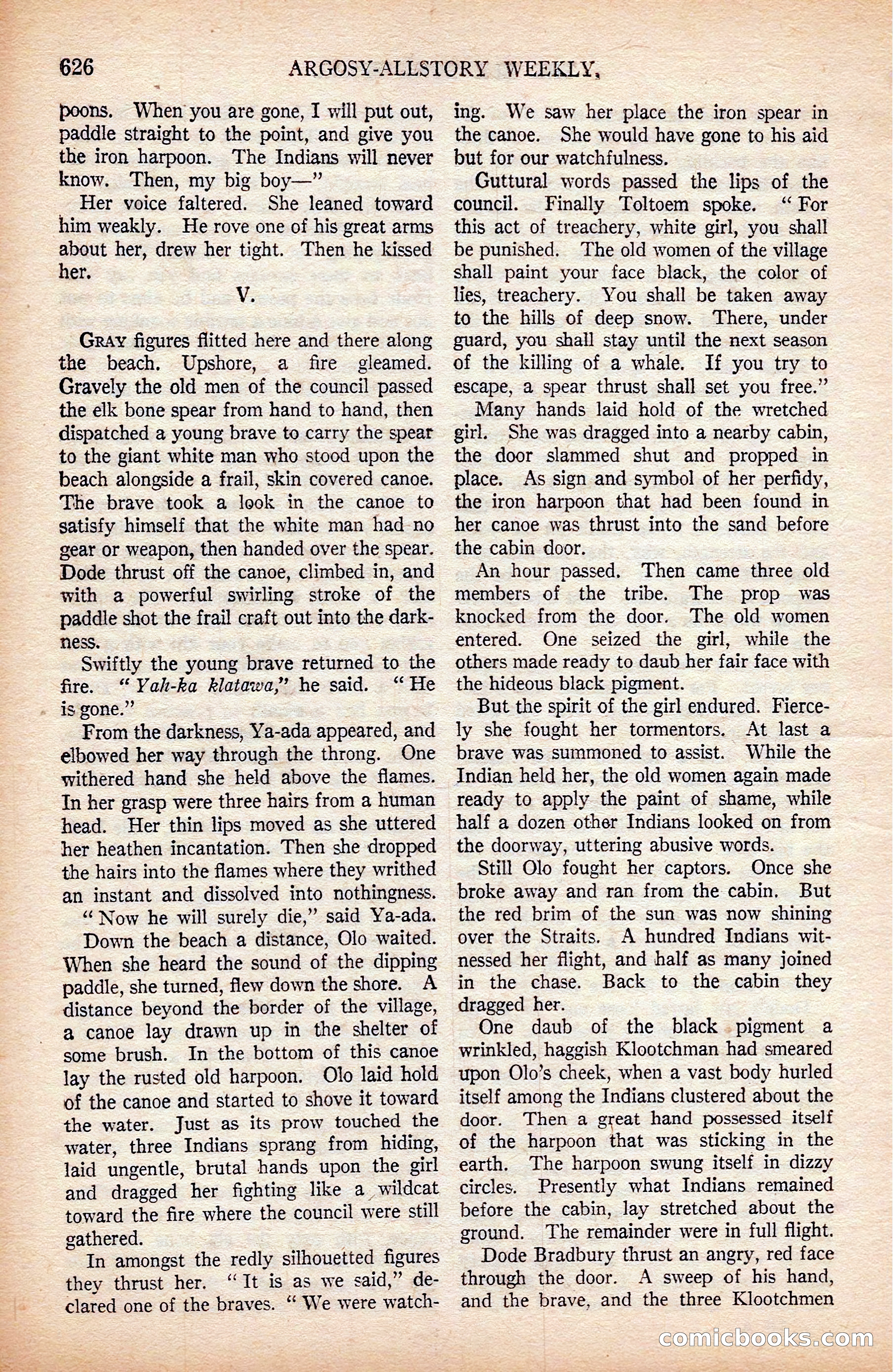 Argosy All-Story Weekly, April 19, 1924 — page 156 of 172