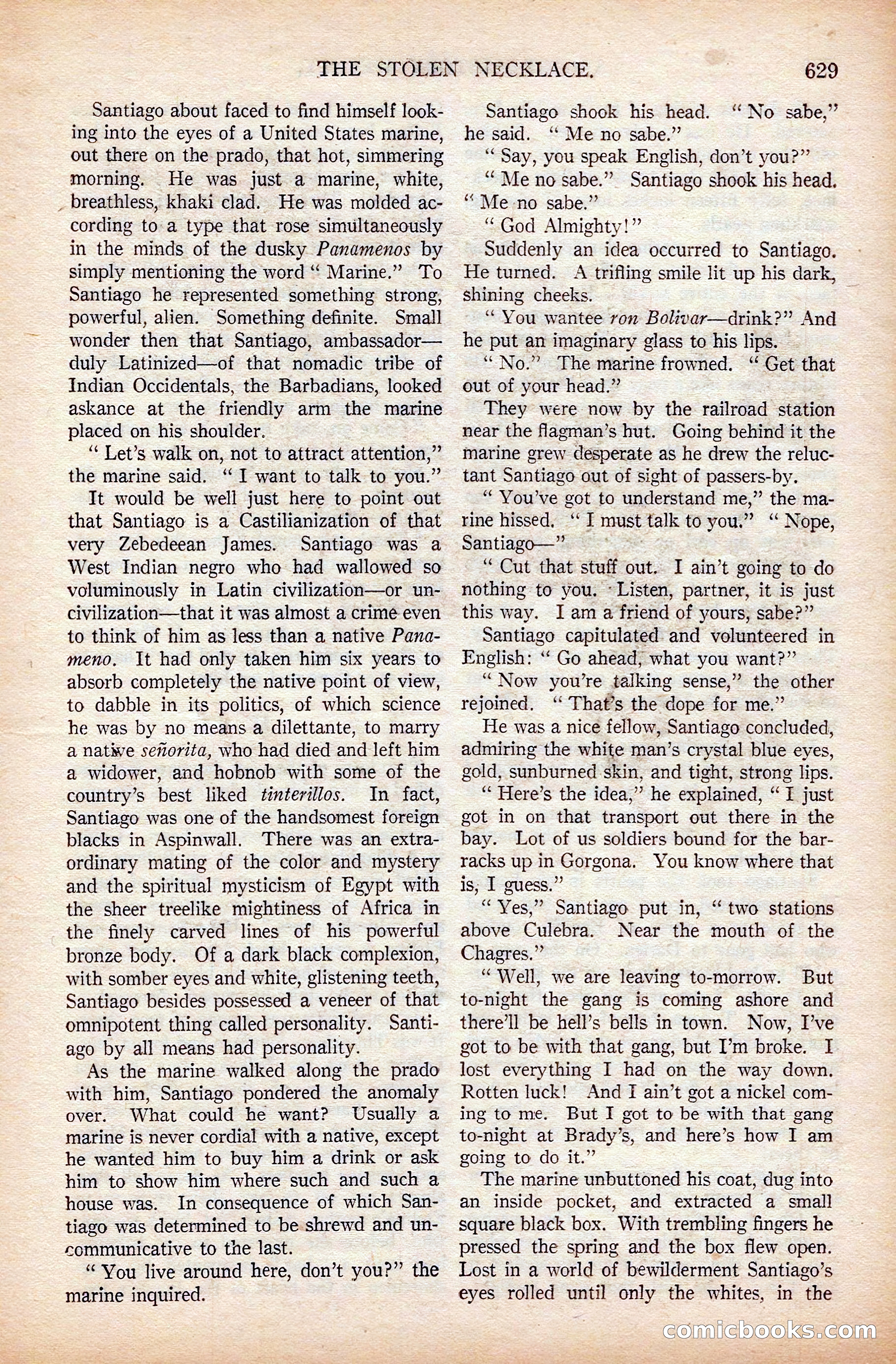 Argosy All-Story Weekly, April 19, 1924 — page 159 of 172
