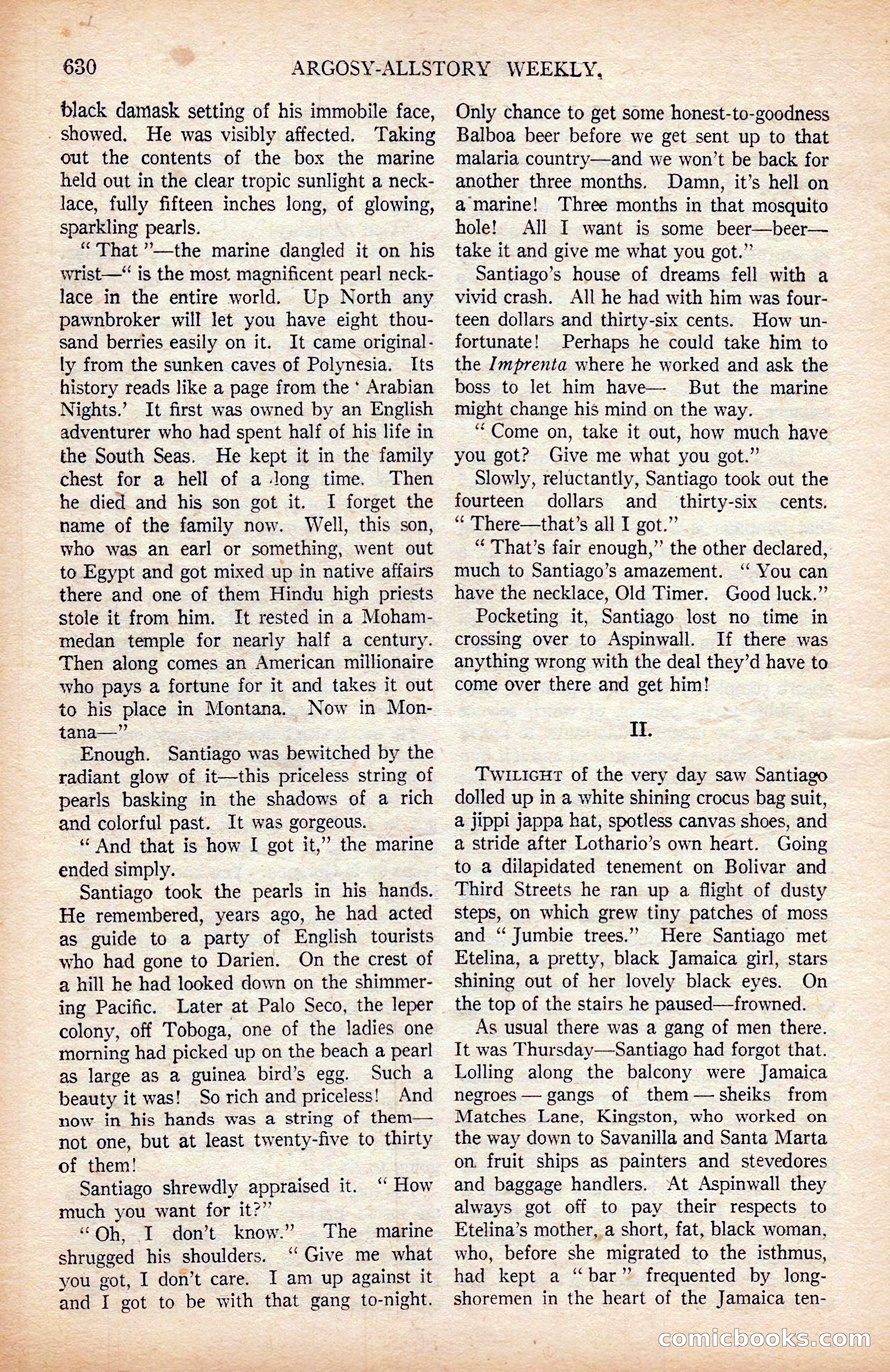 Argosy All-Story Weekly, April 19, 1924 — page 160 of 172