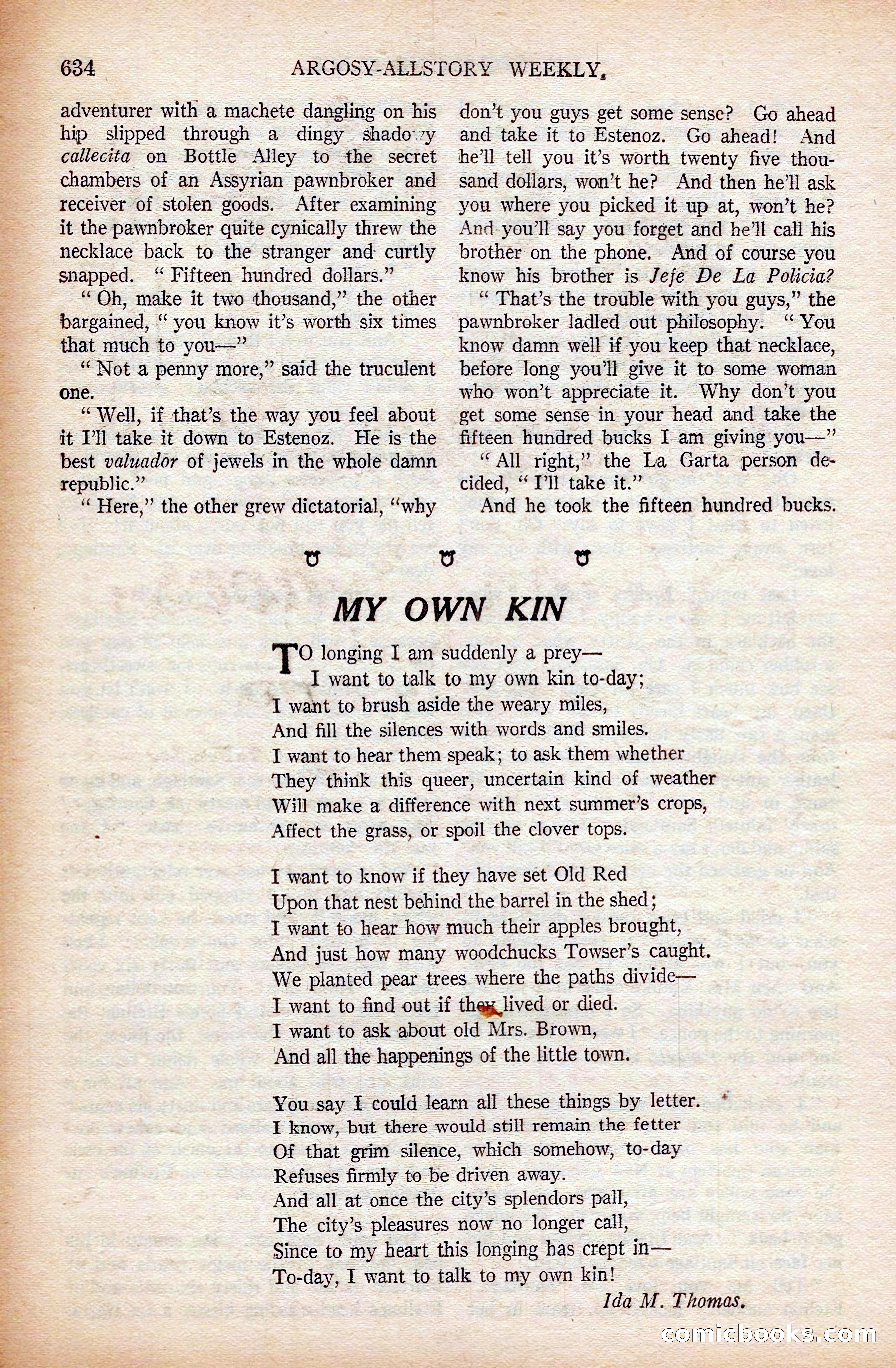 Argosy All-Story Weekly, April 19, 1924 — page 164 of 172