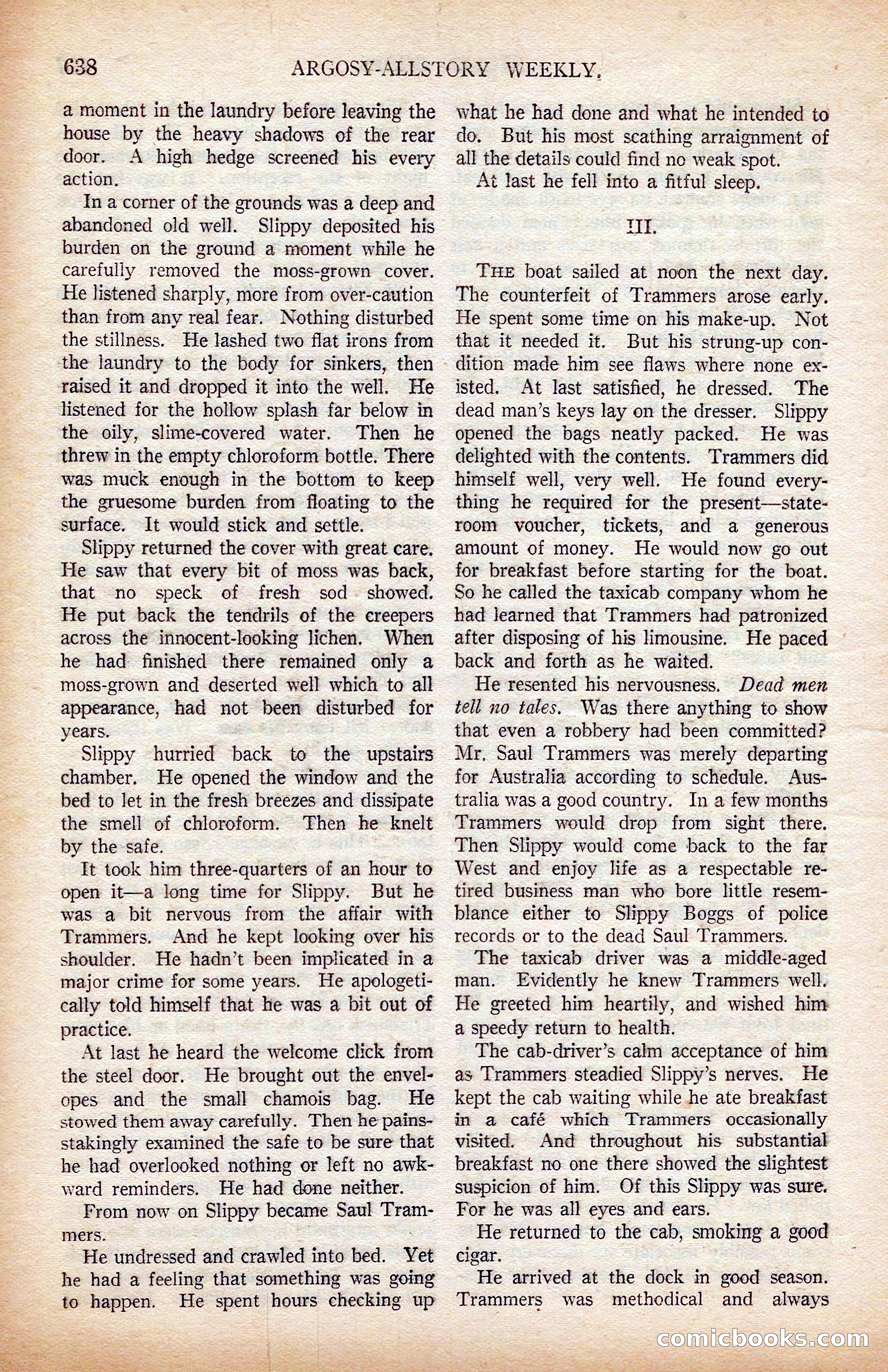 Argosy All-Story Weekly, April 19, 1924 — page 168 of 172
