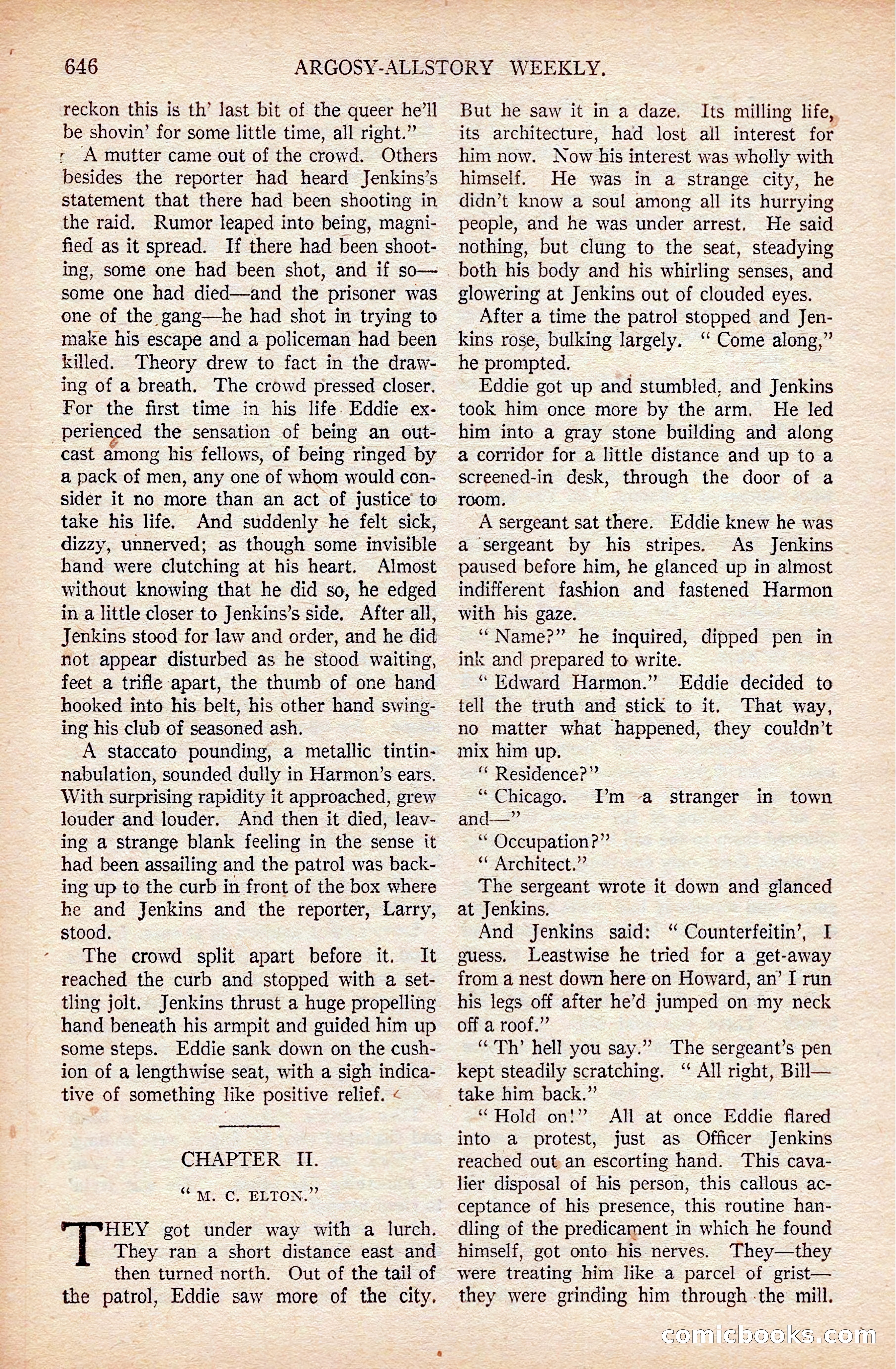 Argosy All-Story Weekly — page 16 of 176