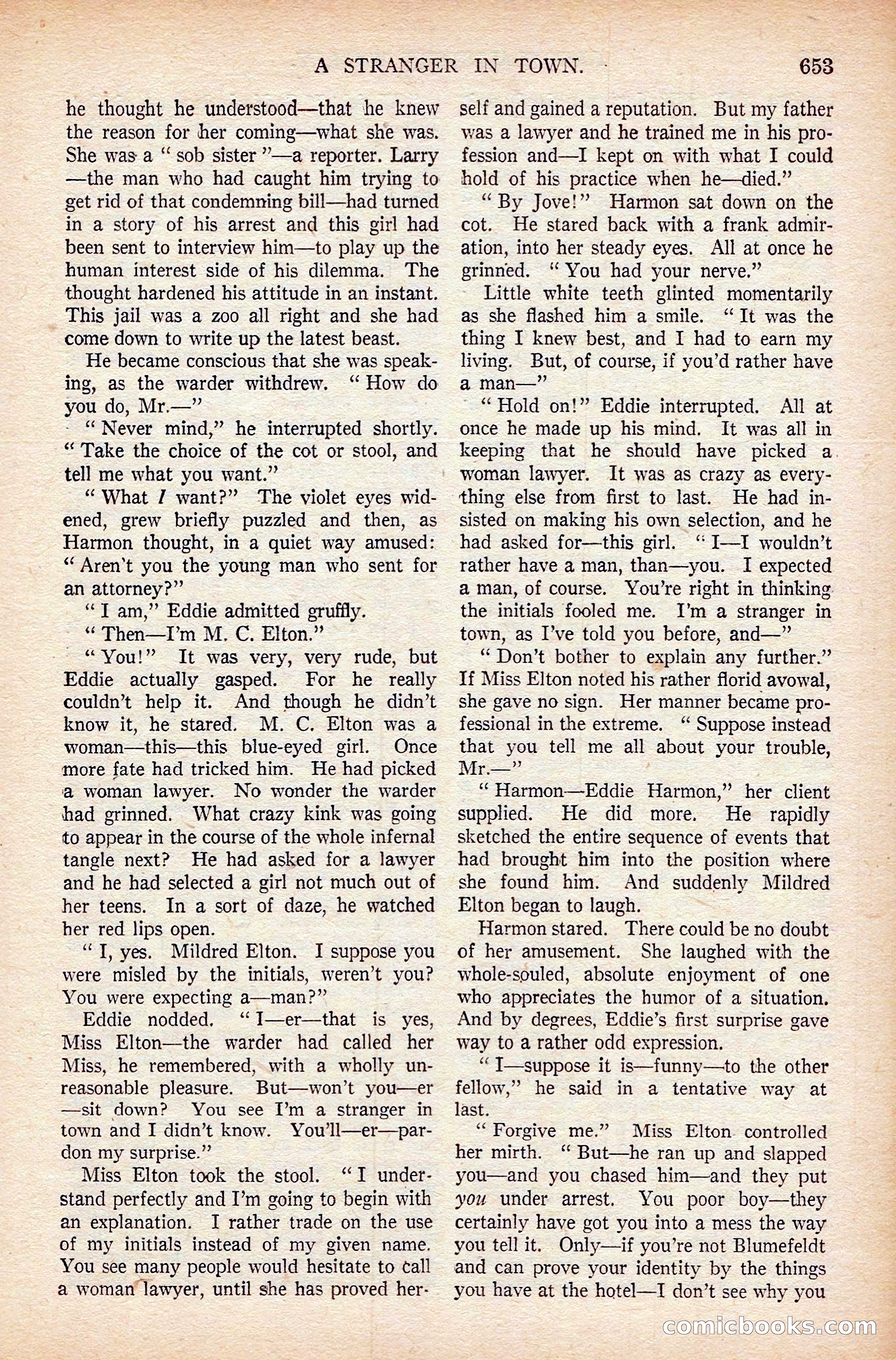 Argosy All-Story Weekly — page 23 of 176