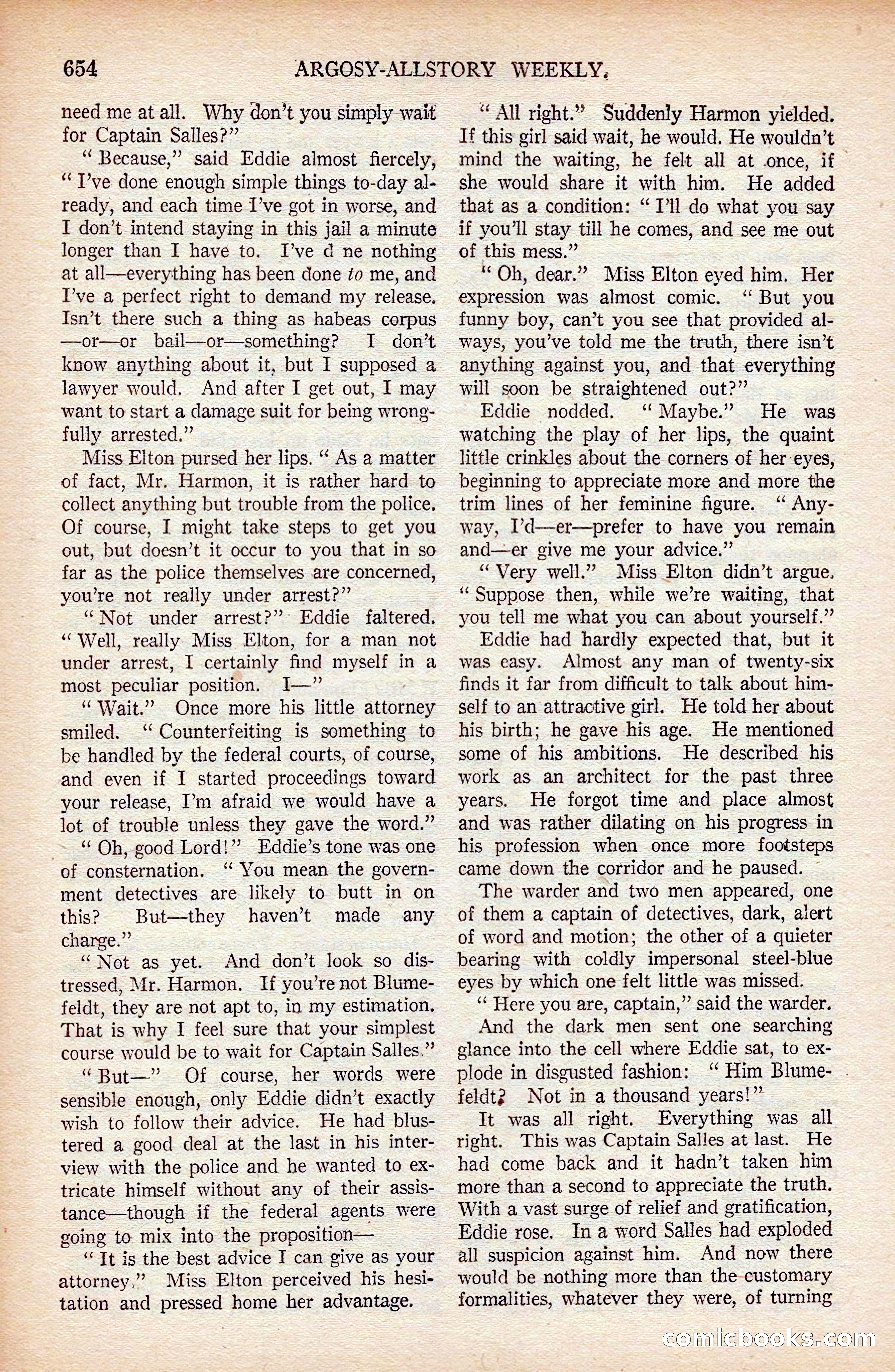Argosy All-Story Weekly — page 24 of 176