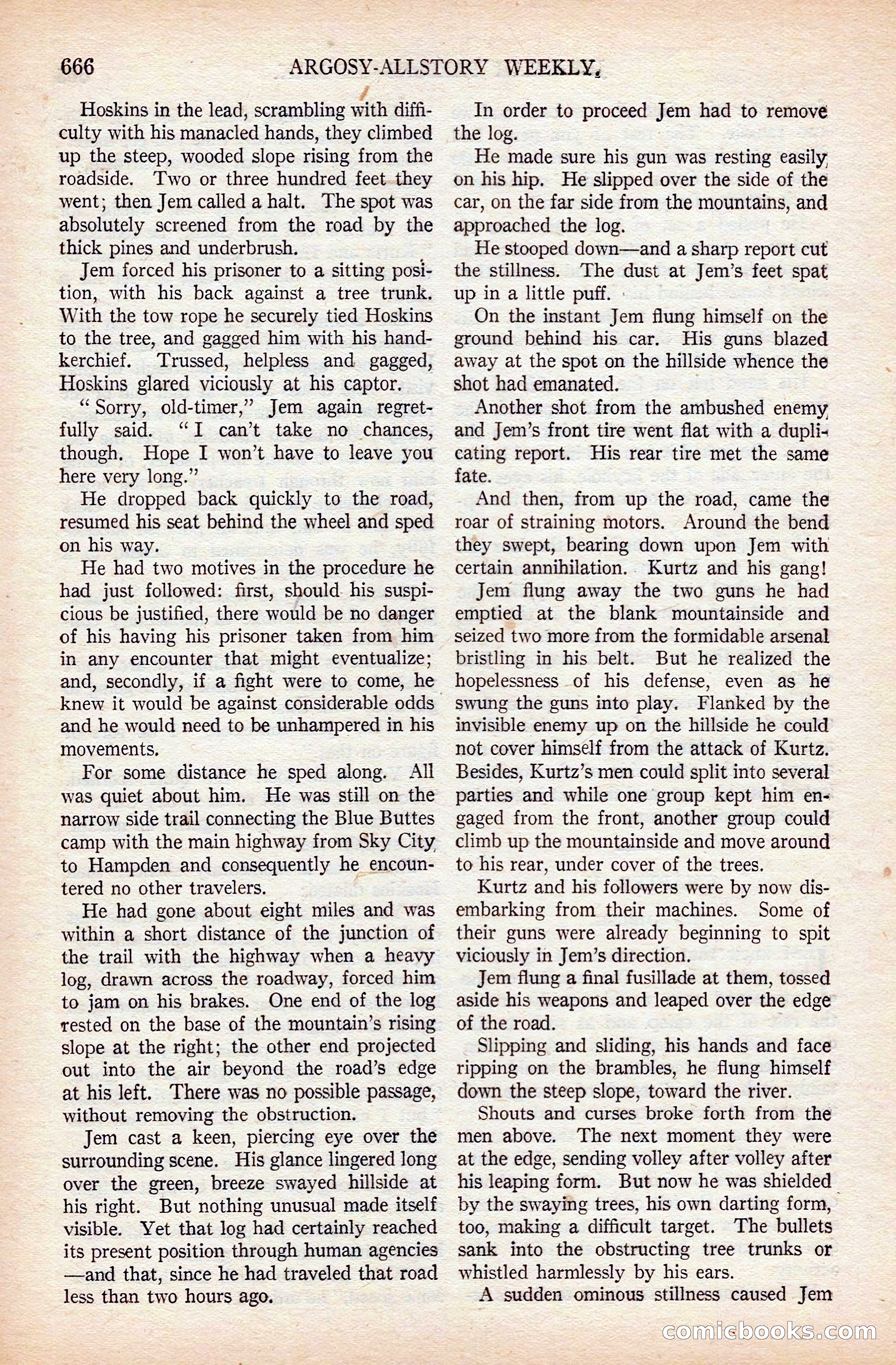 Argosy All-Story Weekly — page 36 of 176