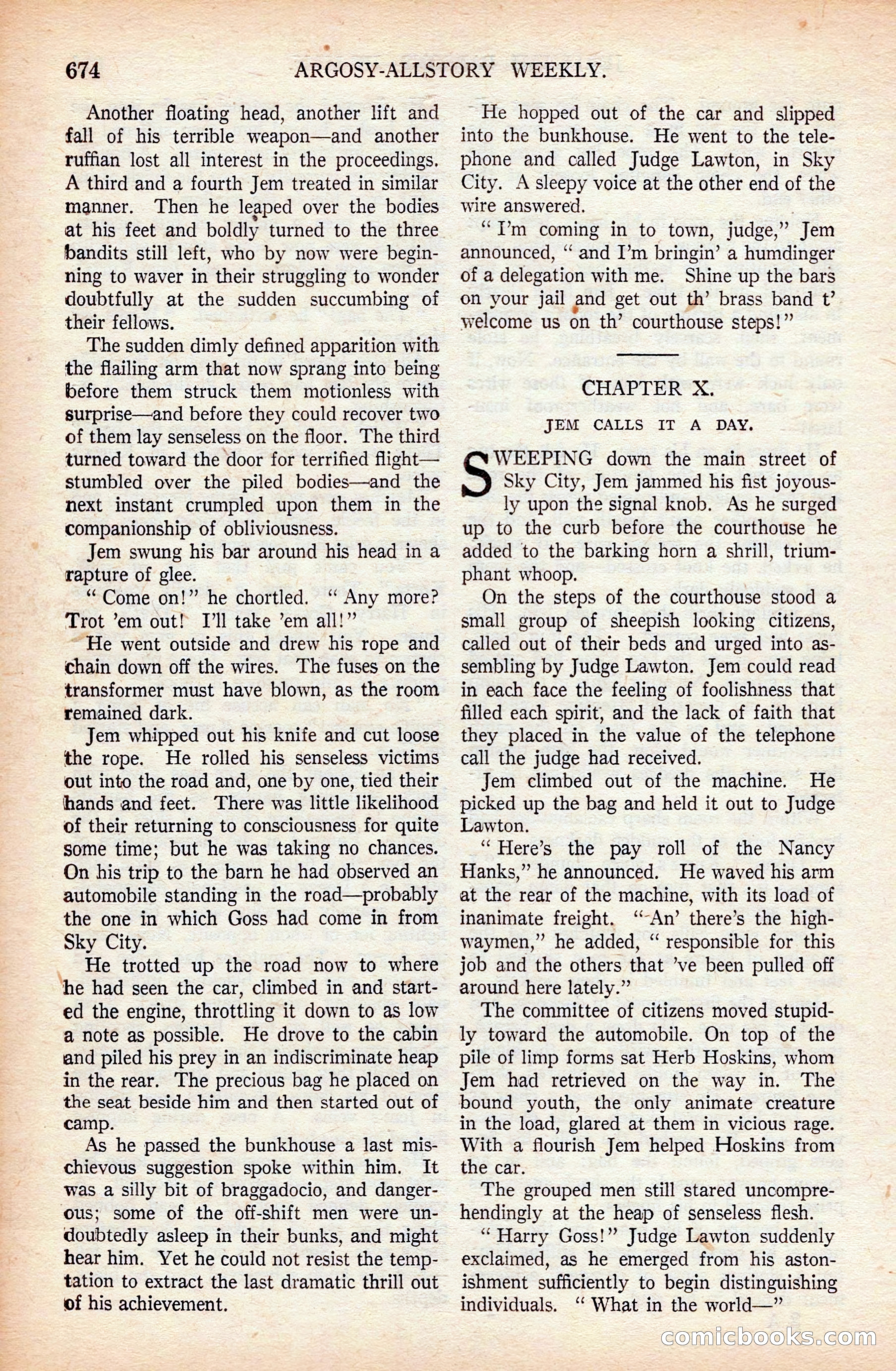Argosy All-Story Weekly — page 44 of 176