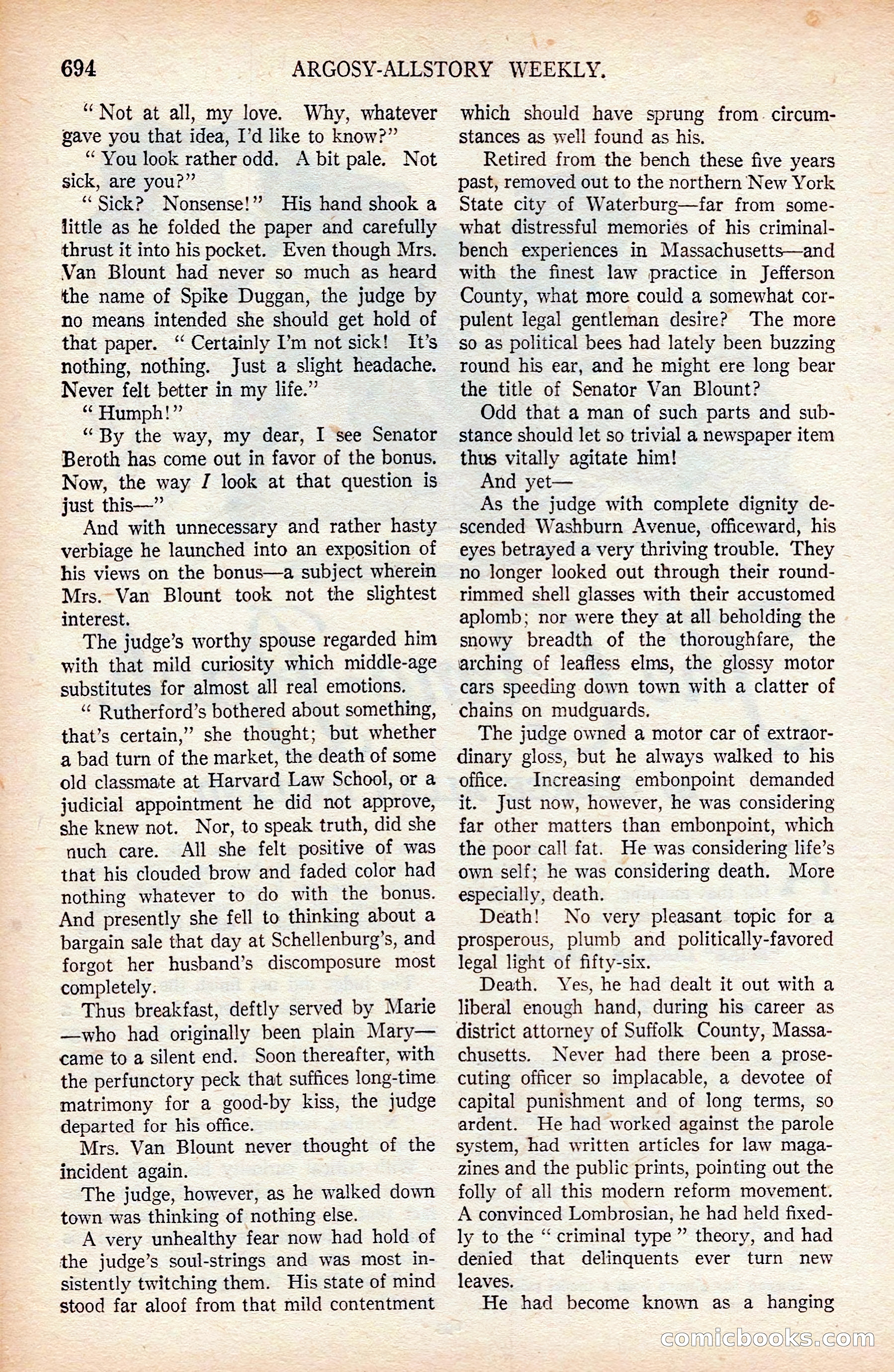 Argosy All-Story Weekly — page 64 of 176