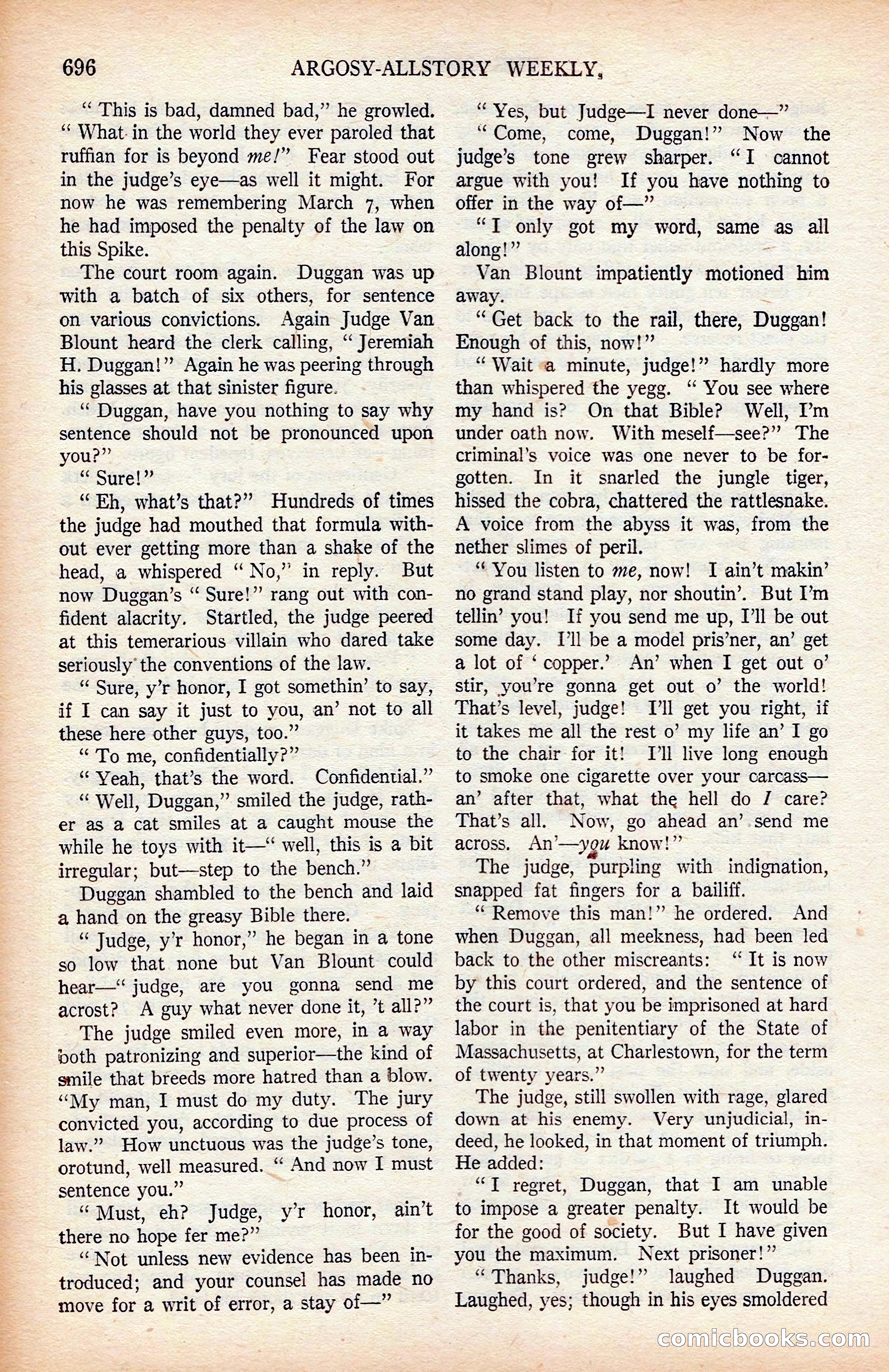 Argosy All-Story Weekly — page 66 of 176