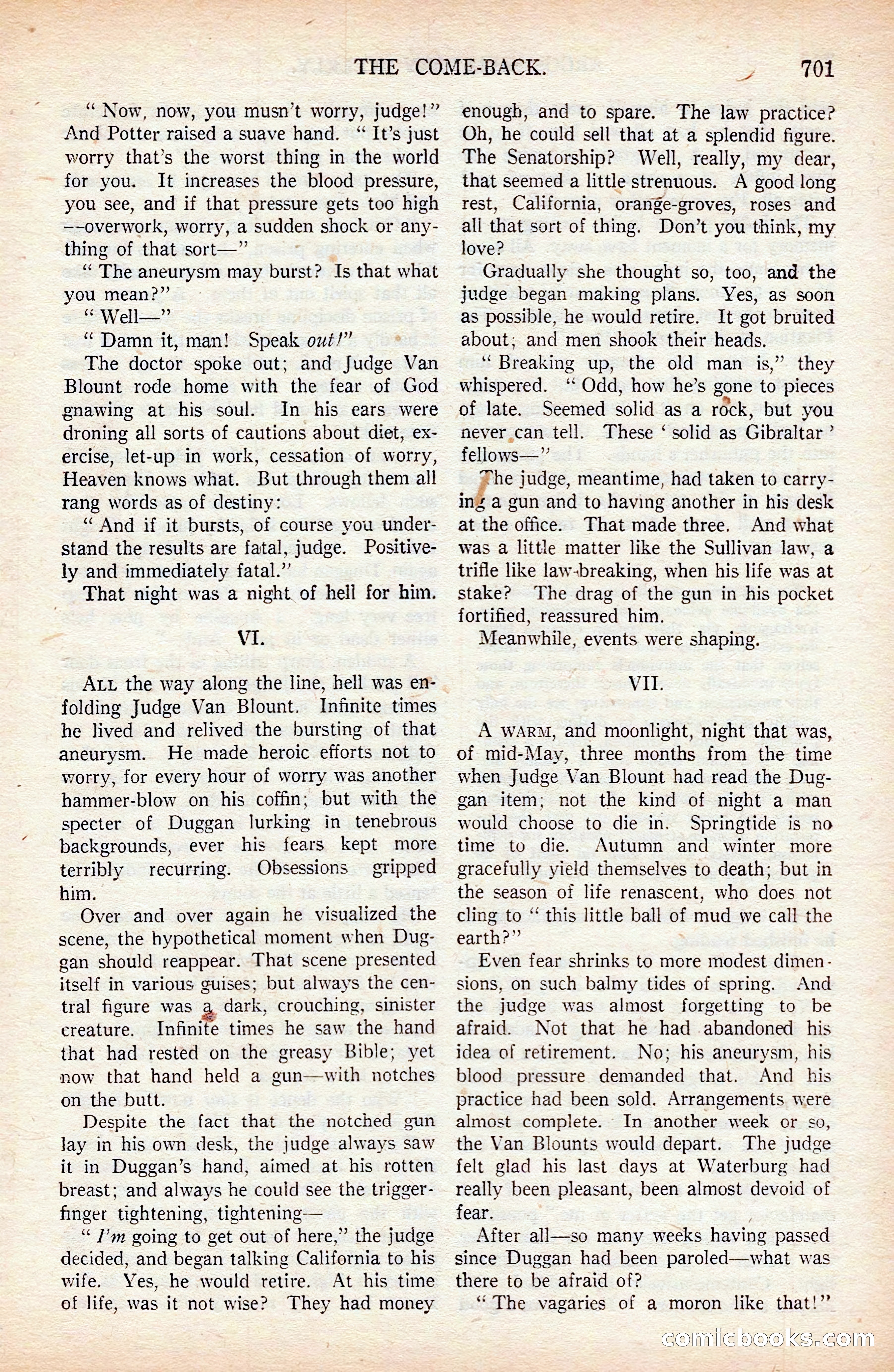 Argosy All-Story Weekly — page 71 of 176