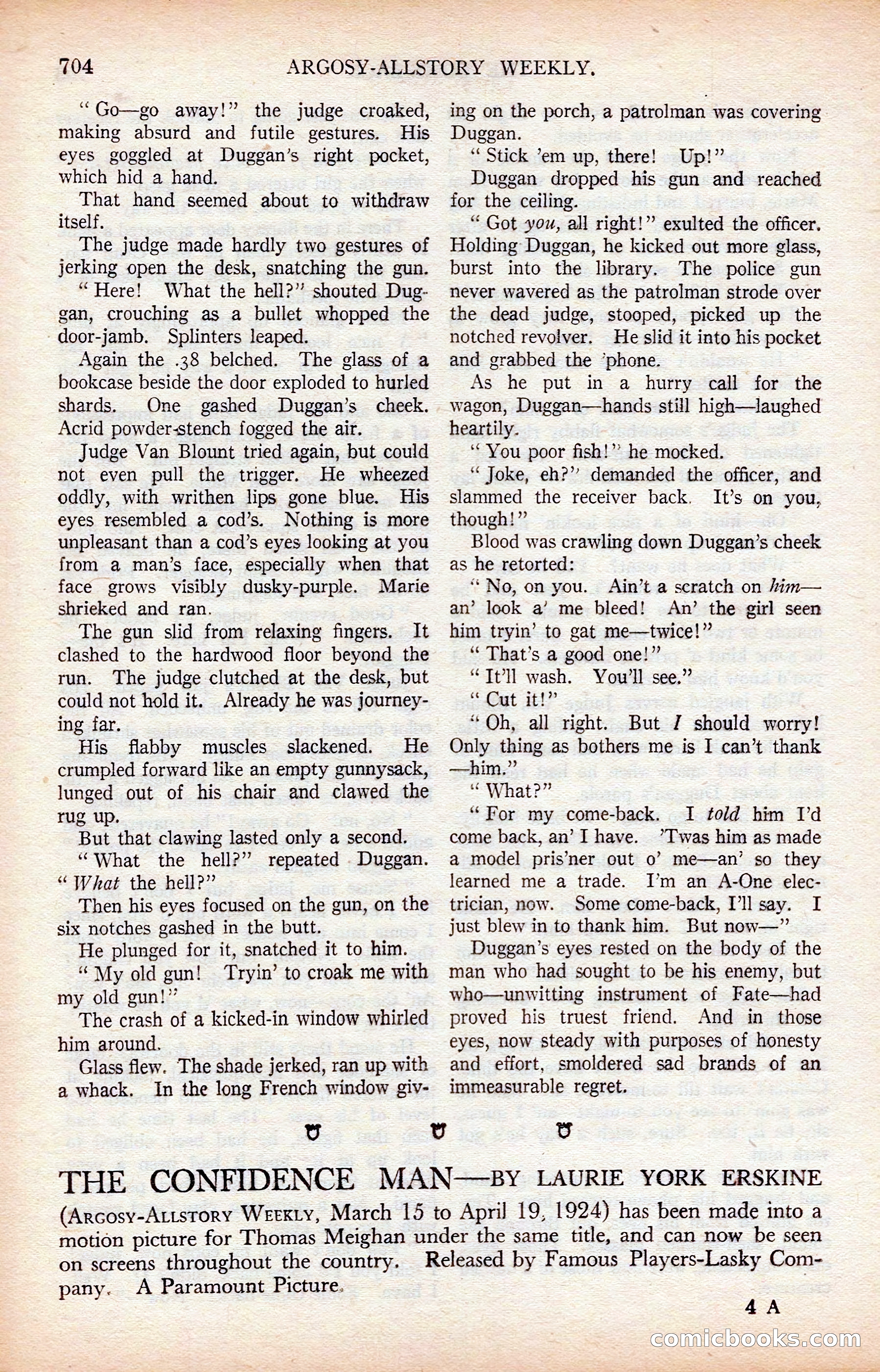Argosy All-Story Weekly — page 74 of 176