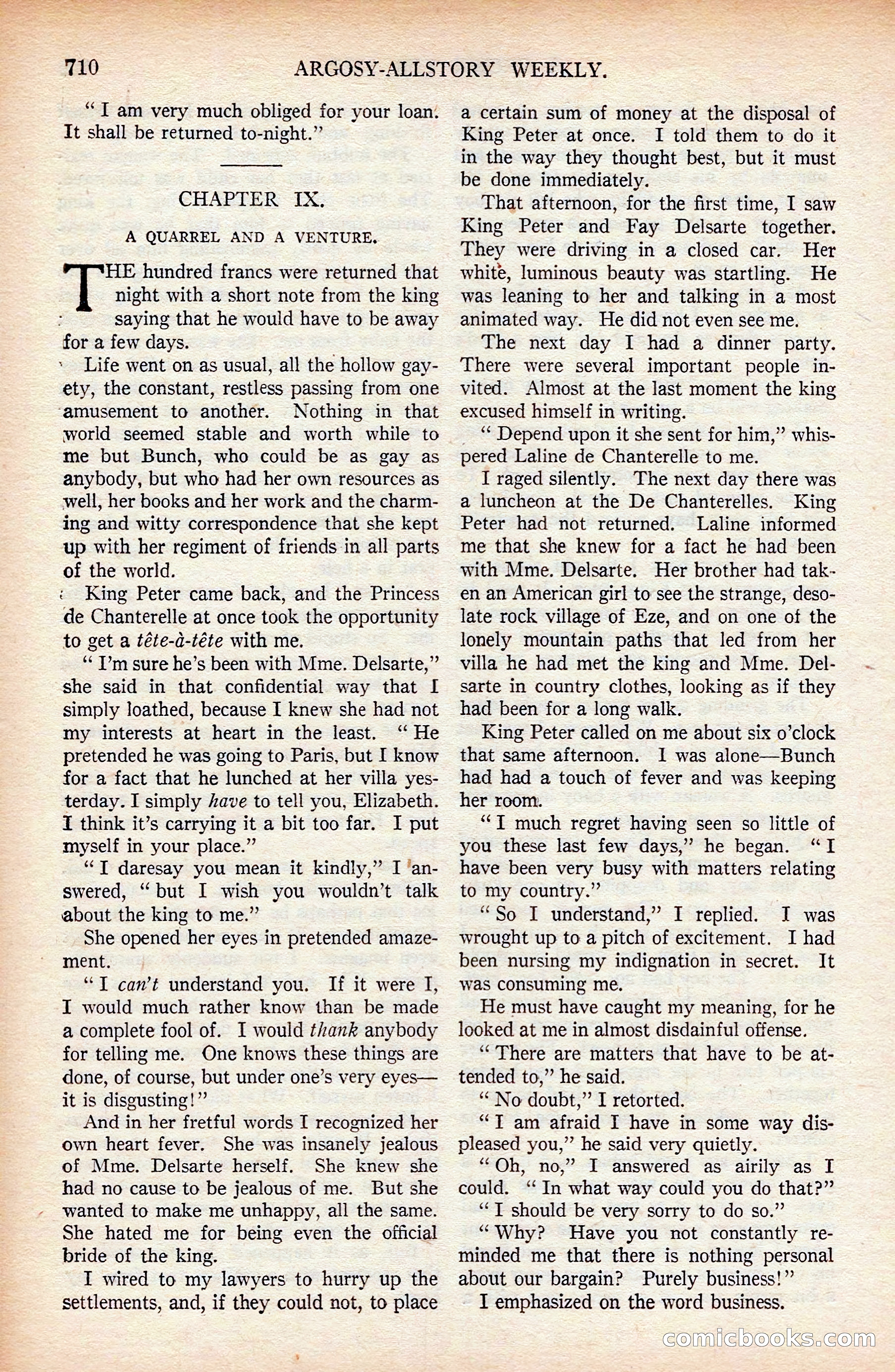 Argosy All-Story Weekly — page 80 of 176