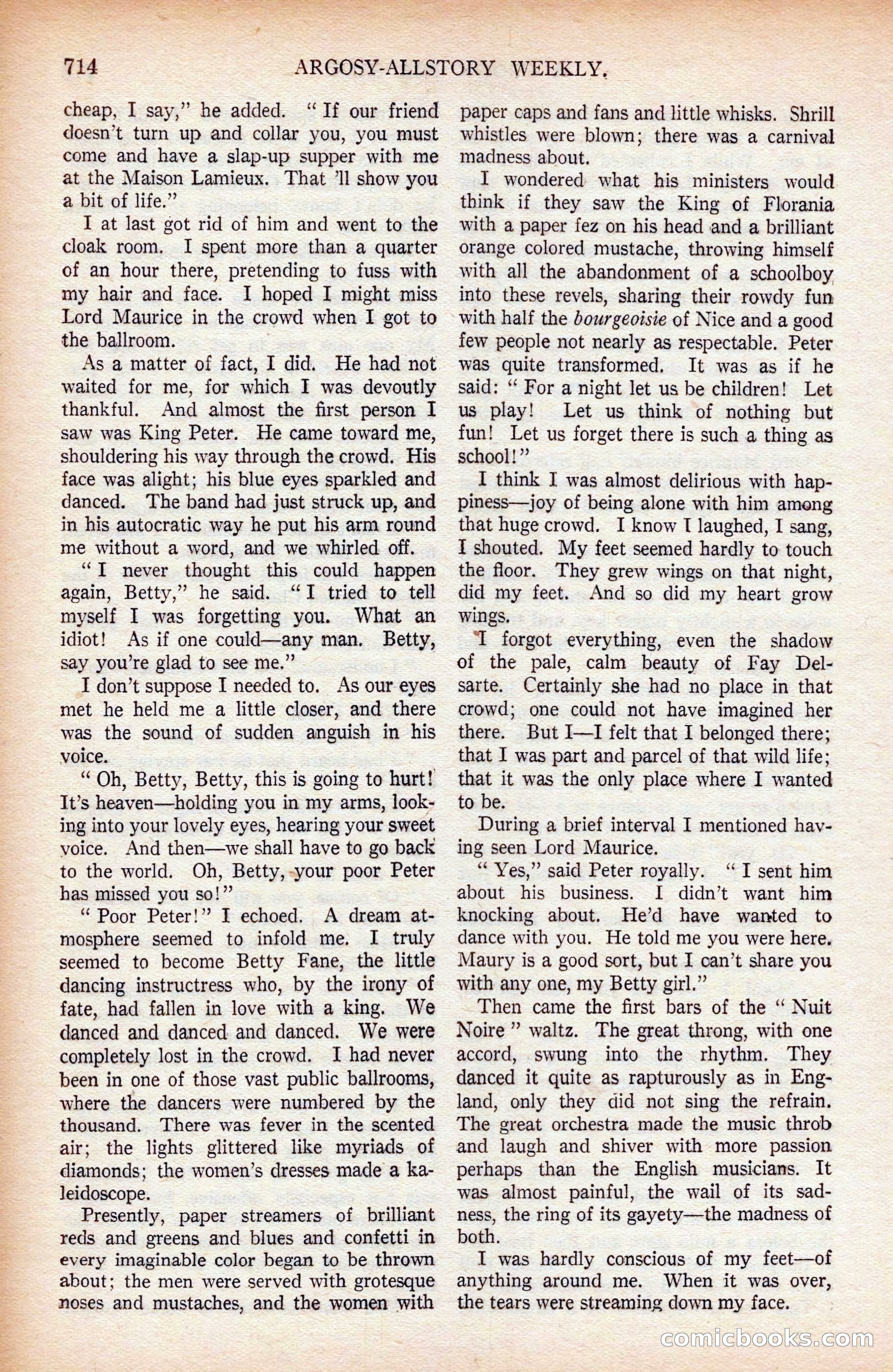 Argosy All-Story Weekly — page 84 of 176