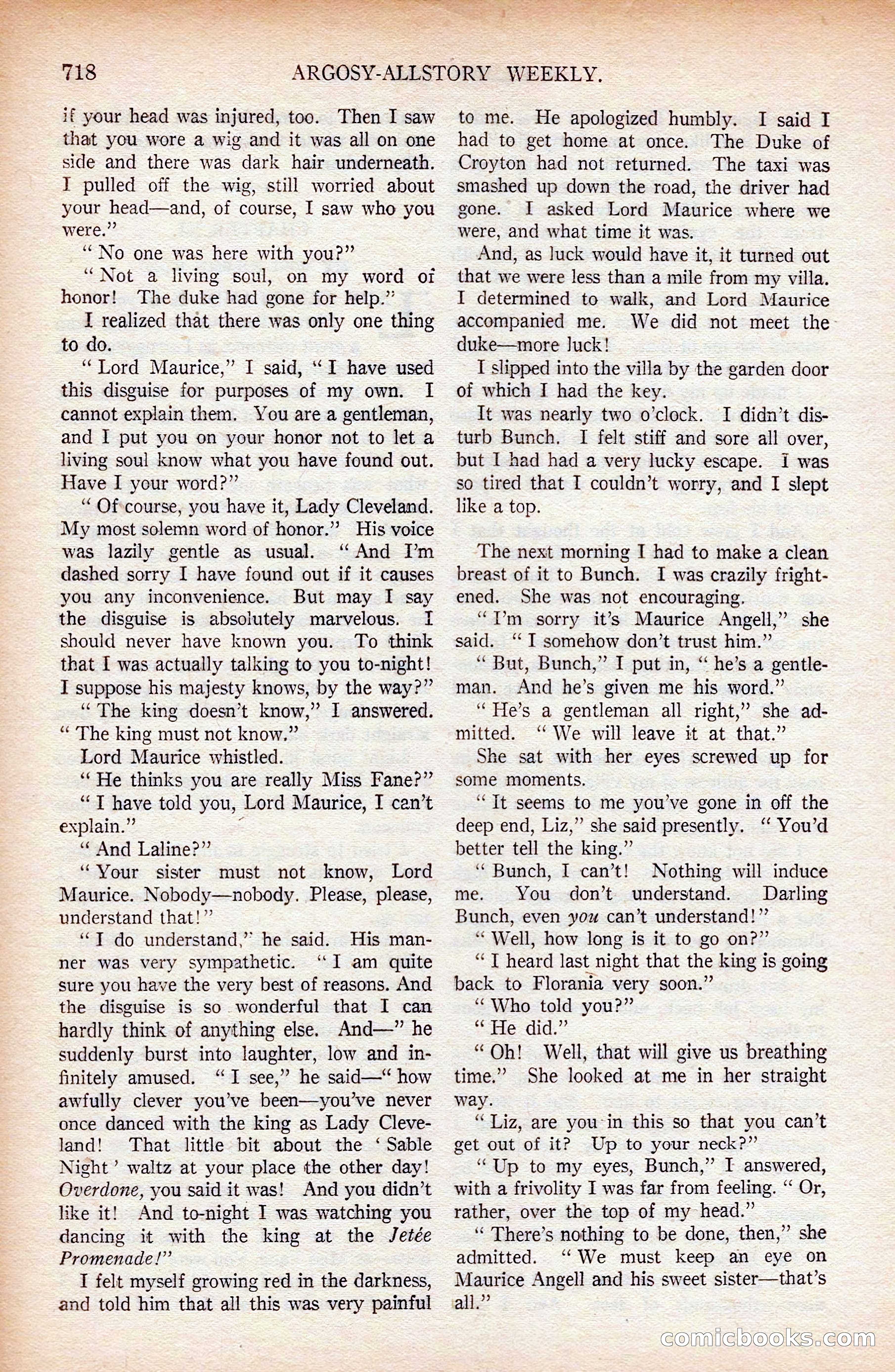 Argosy All-Story Weekly — page 88 of 176