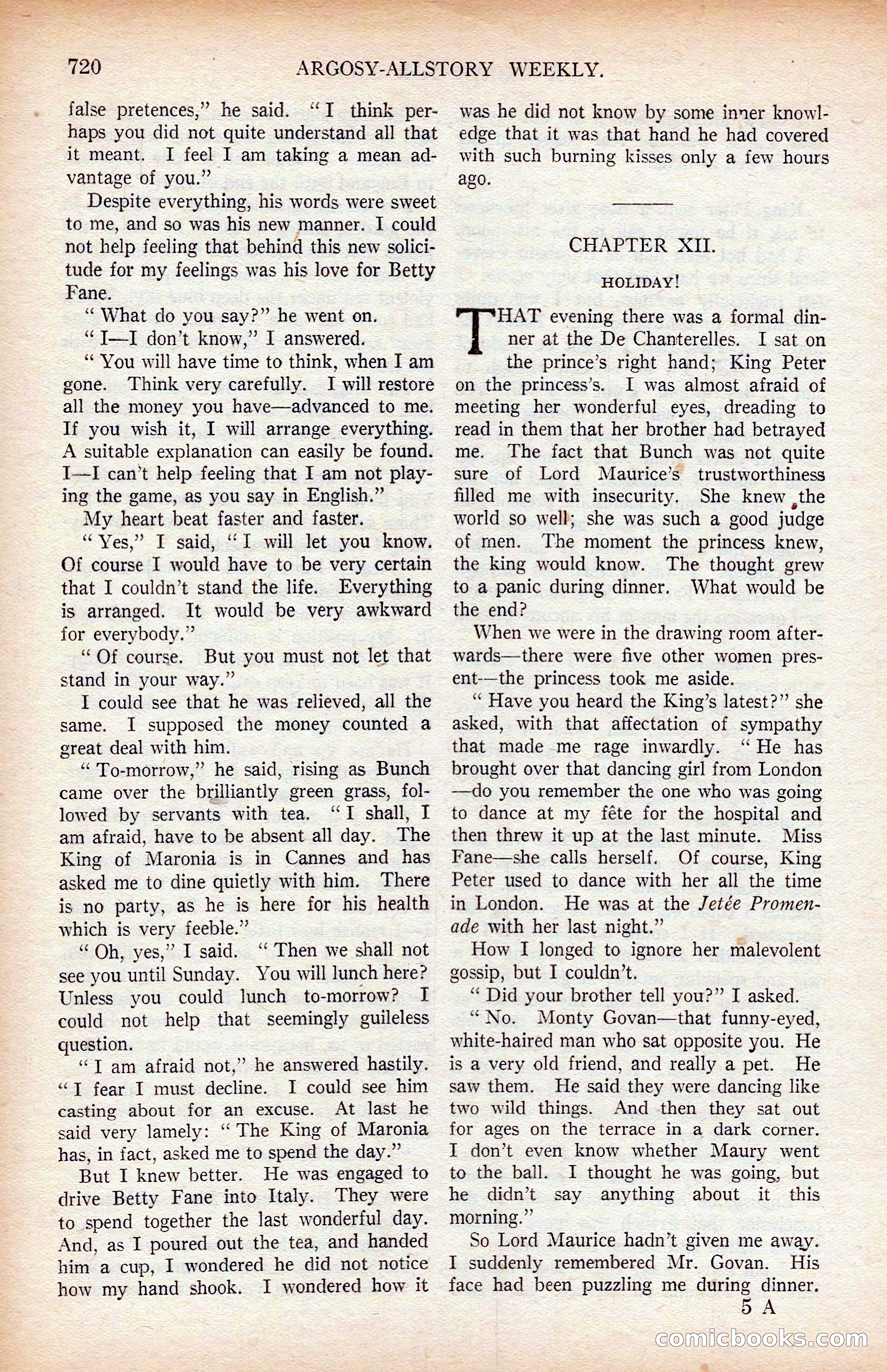 Argosy All-Story Weekly — page 90 of 176