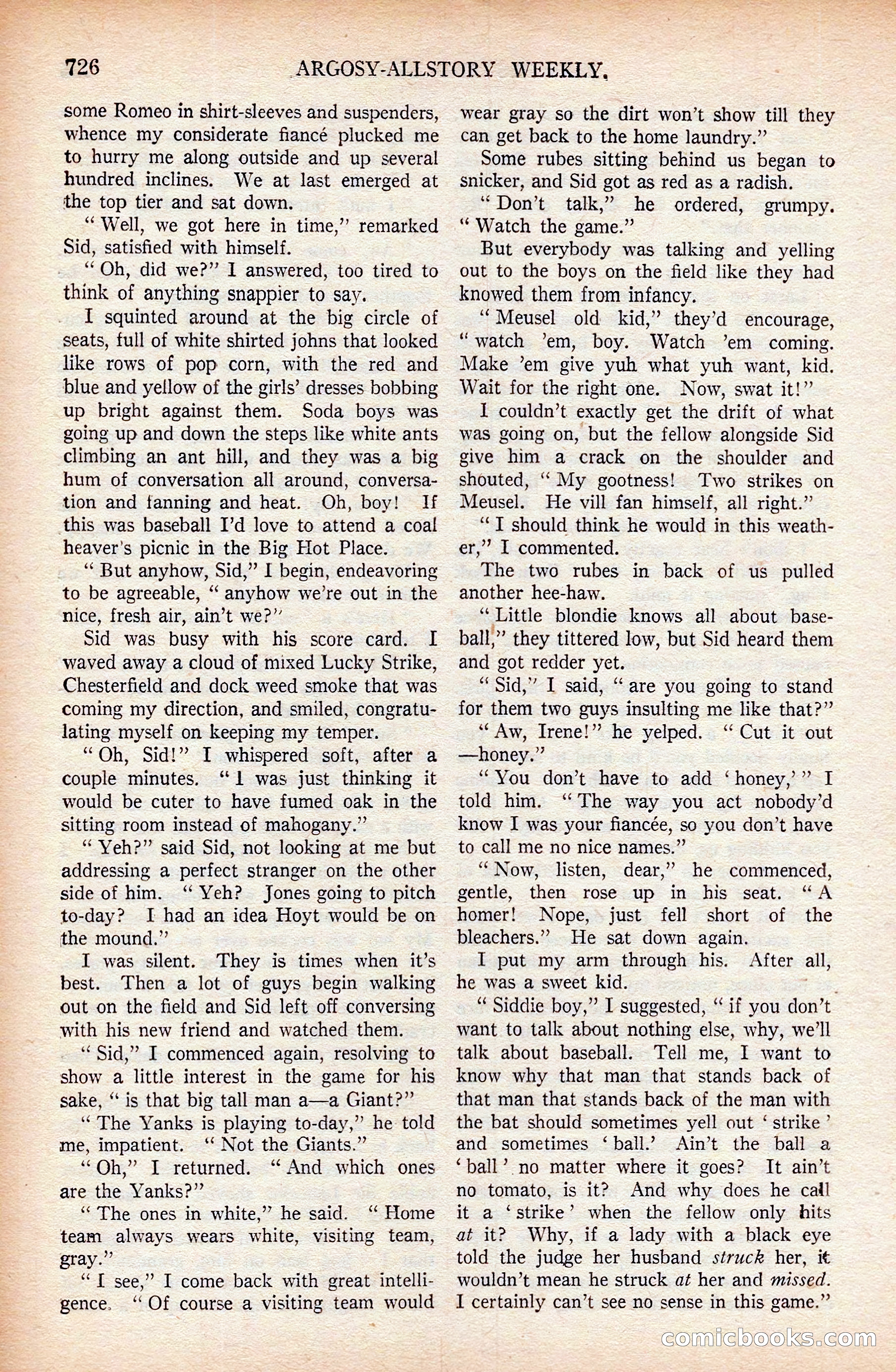 Argosy All-Story Weekly — page 96 of 176