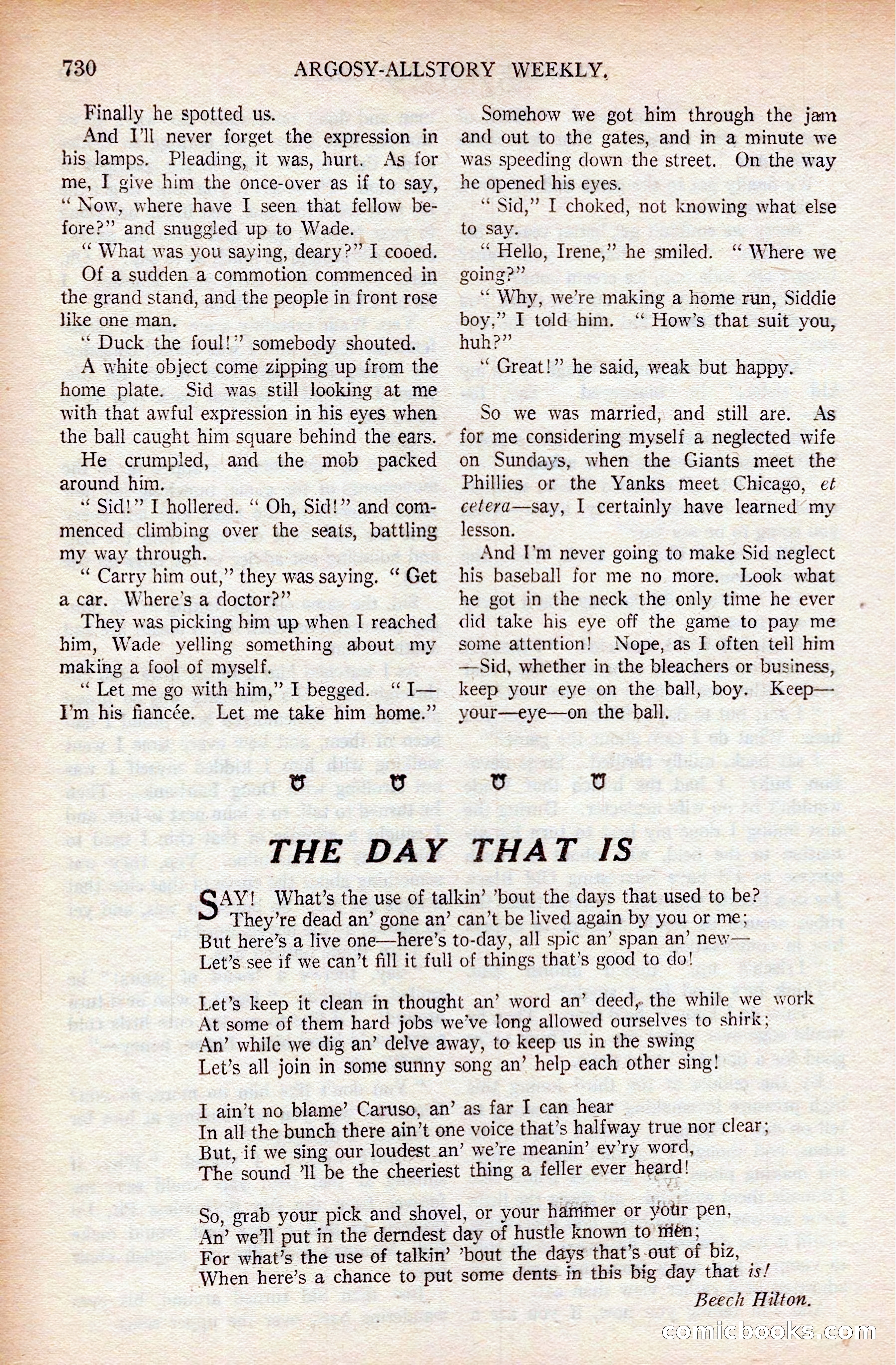 Argosy All-Story Weekly — page 100 of 176