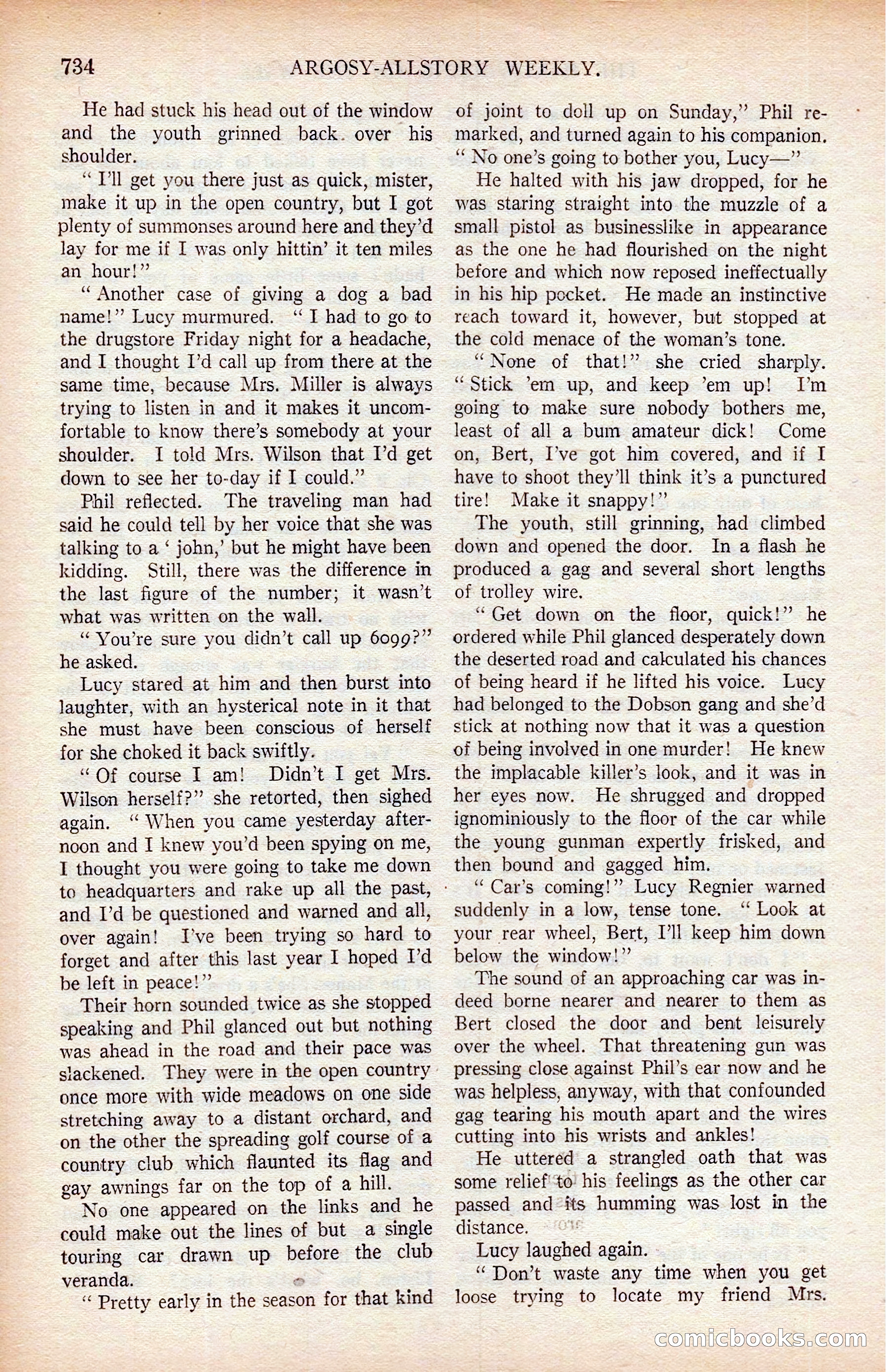 Argosy All-Story Weekly — page 104 of 176