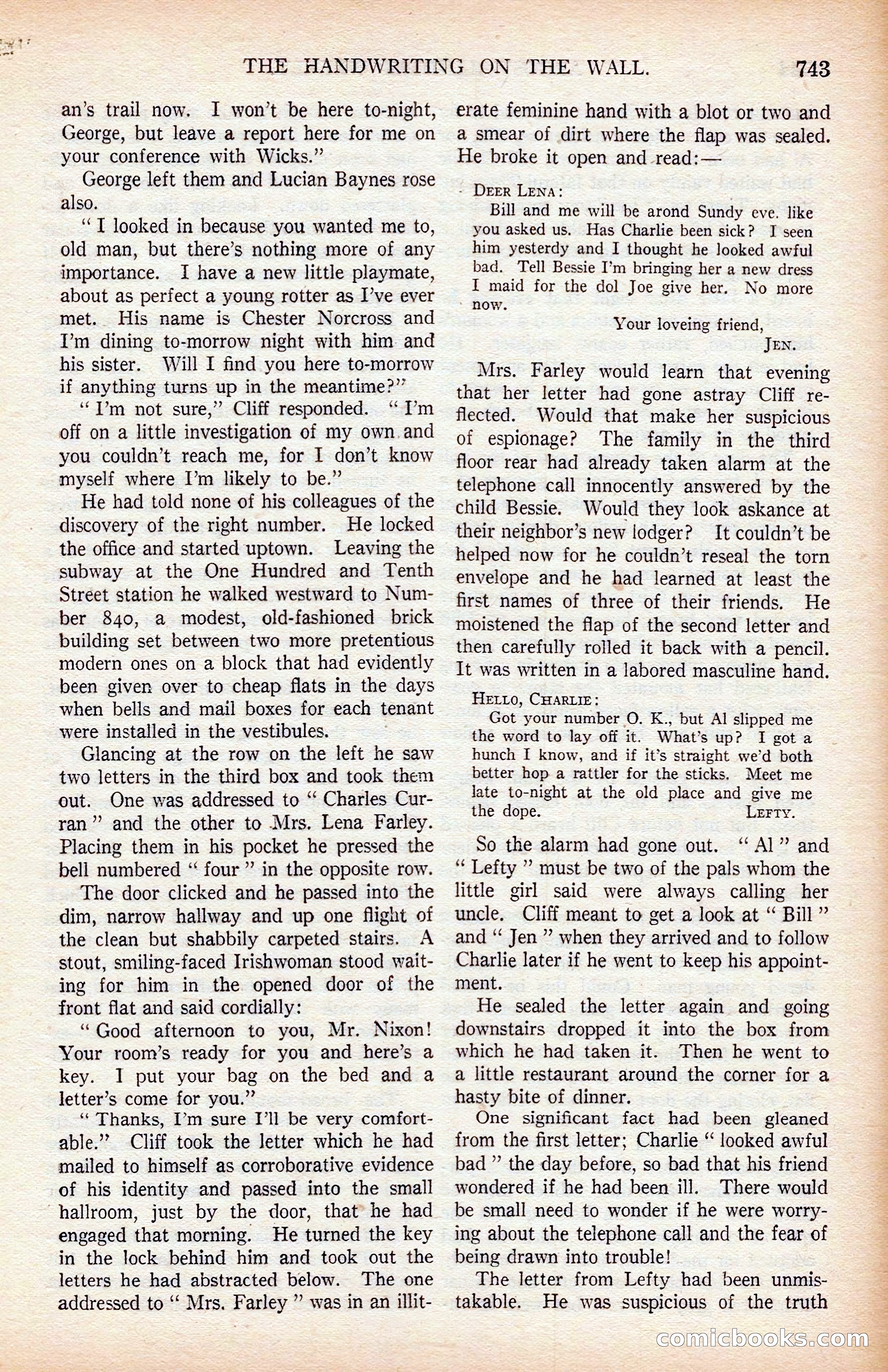 Argosy All-Story Weekly — page 113 of 176