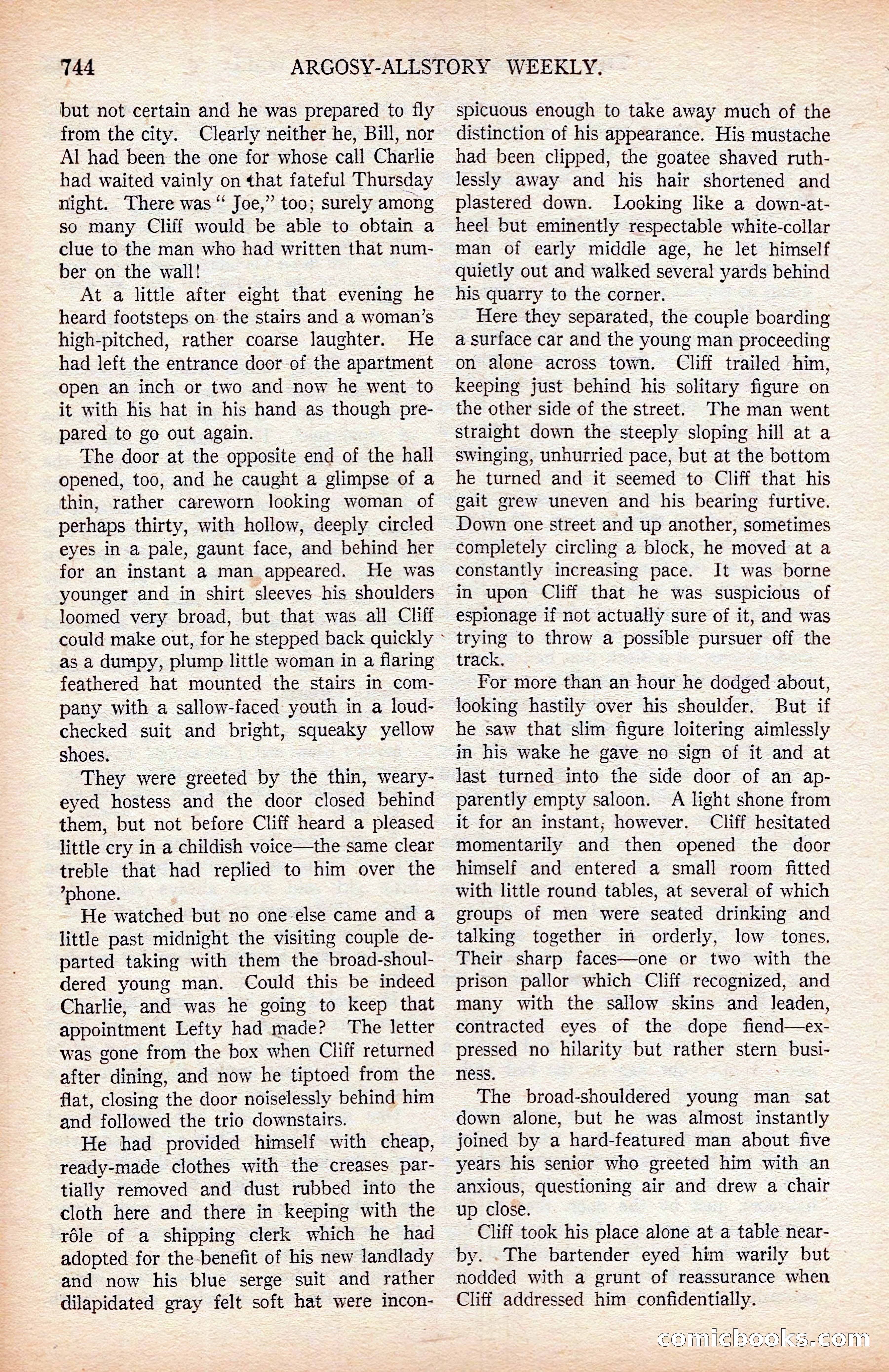 Argosy All-Story Weekly — page 114 of 176