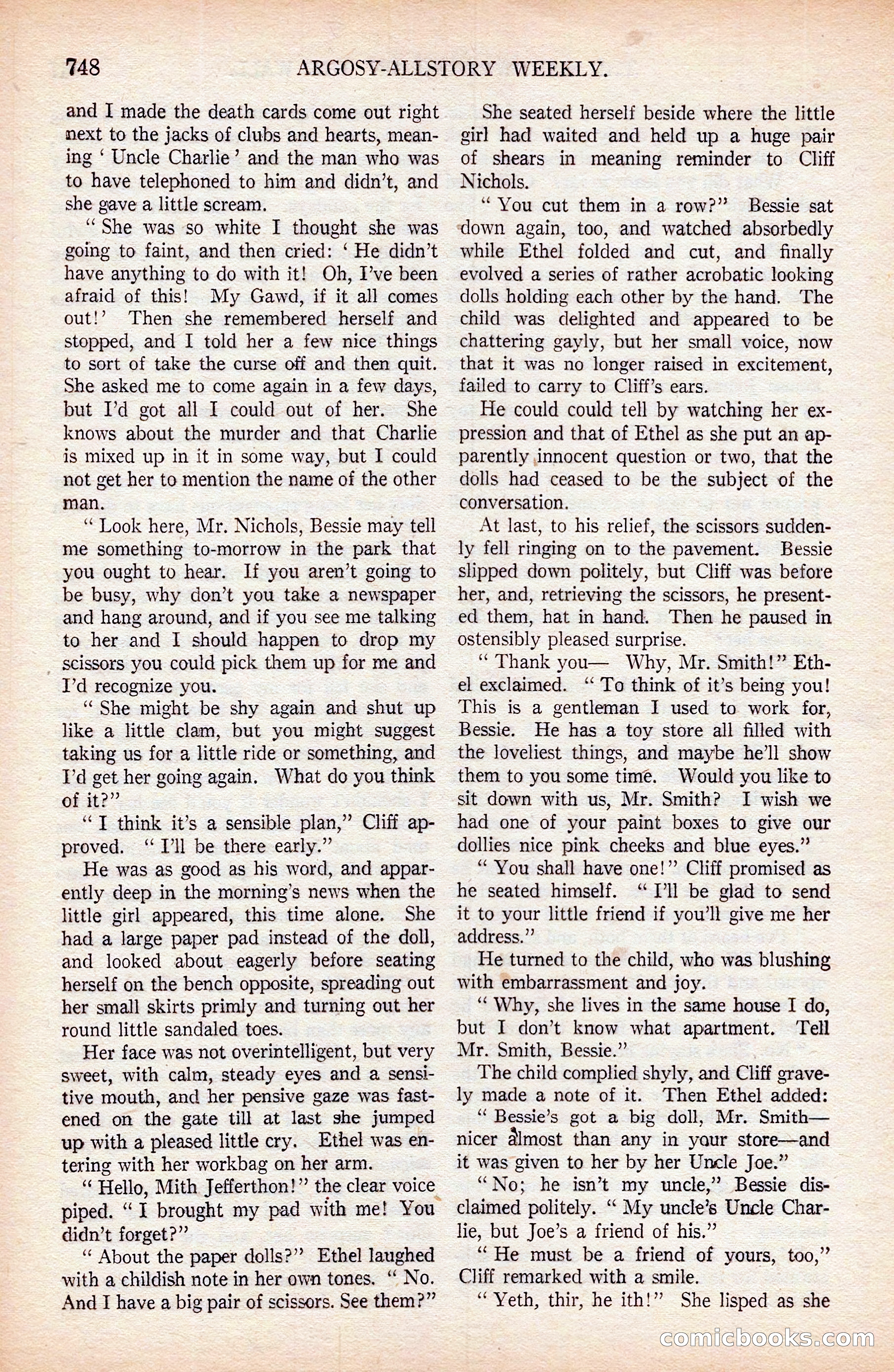 Argosy All-Story Weekly — page 118 of 176