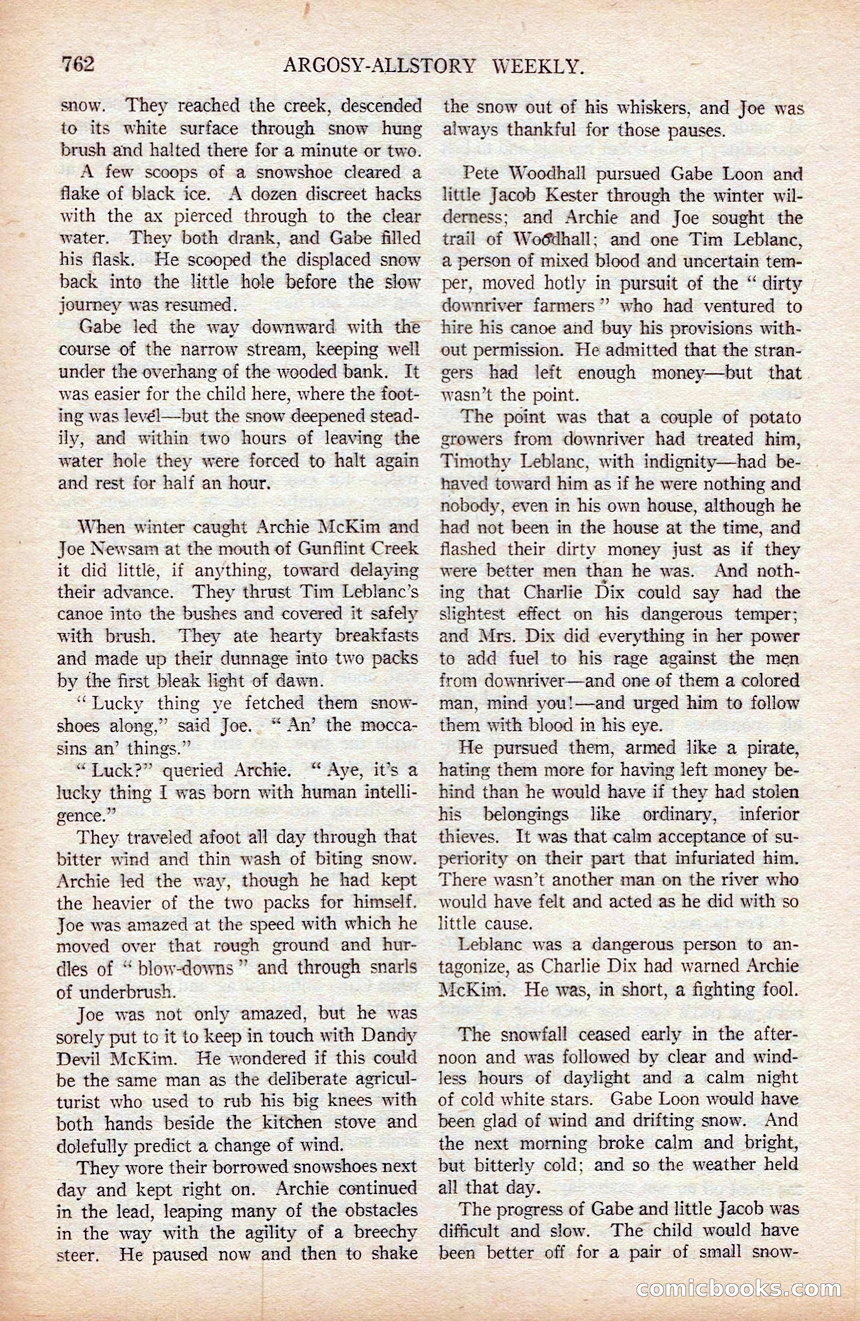 Argosy All-Story Weekly — page 132 of 176