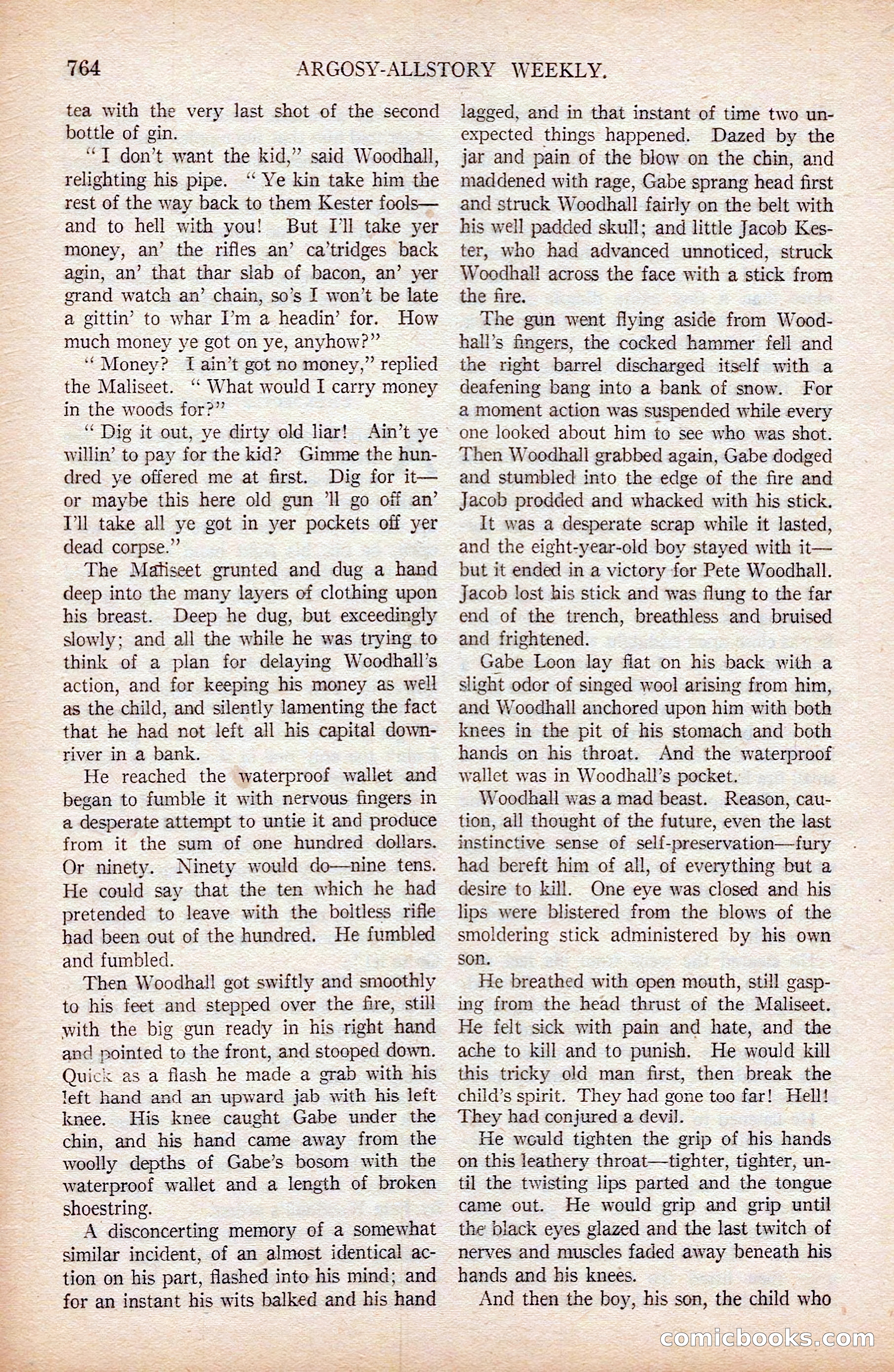 Argosy All-Story Weekly — page 134 of 176