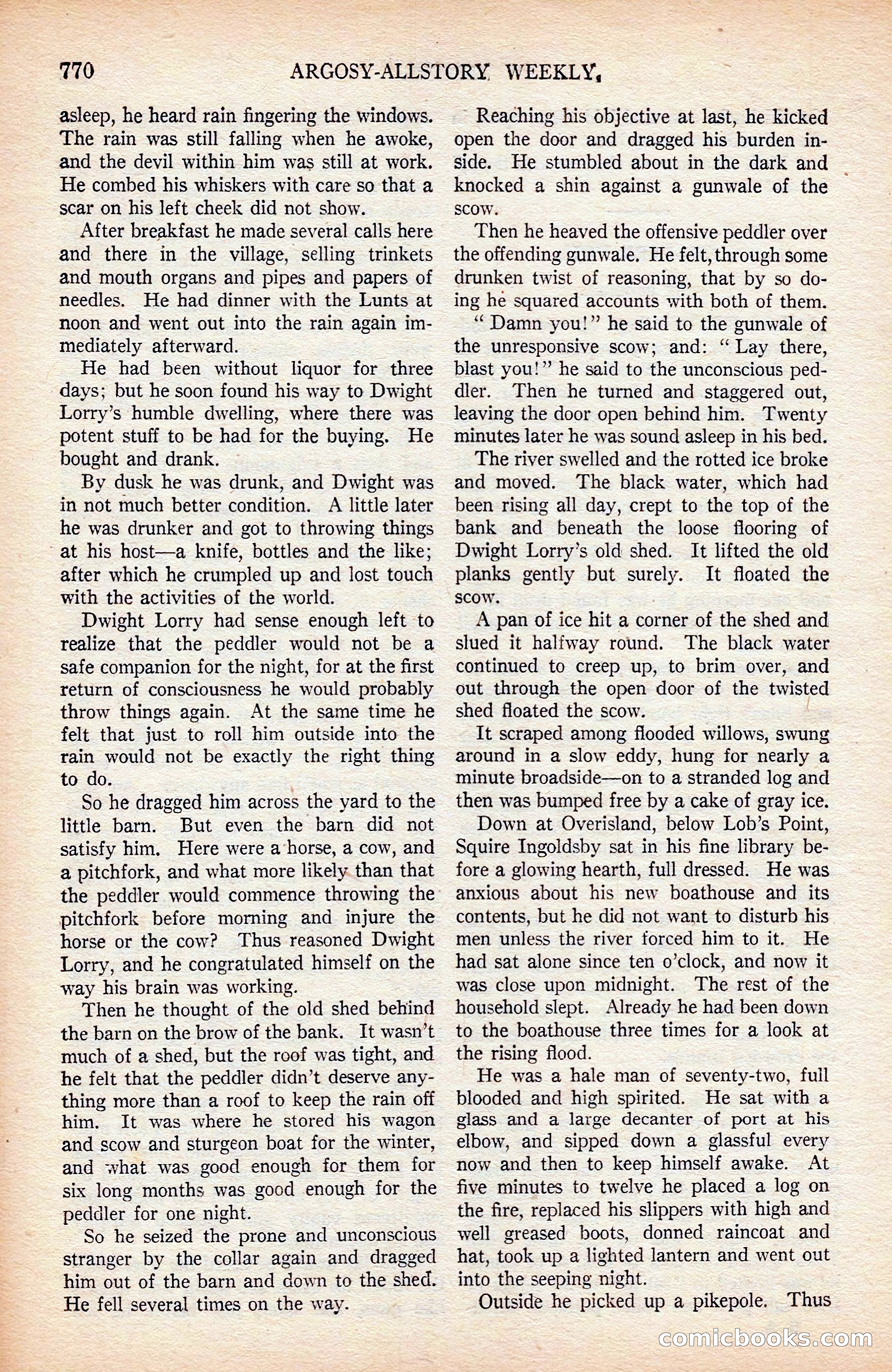 Argosy All-Story Weekly — page 140 of 176