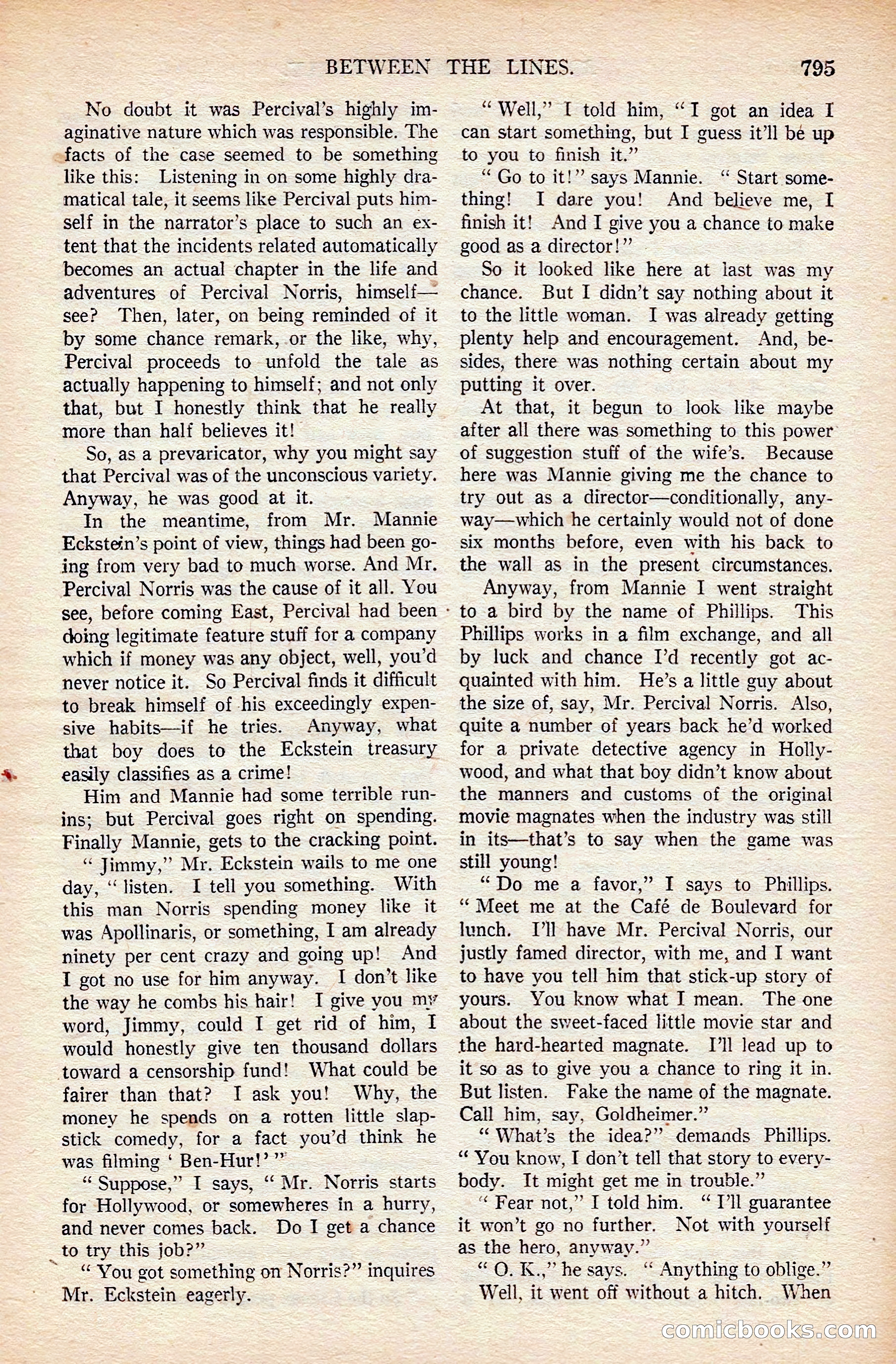 Argosy All-Story Weekly — page 165 of 176
