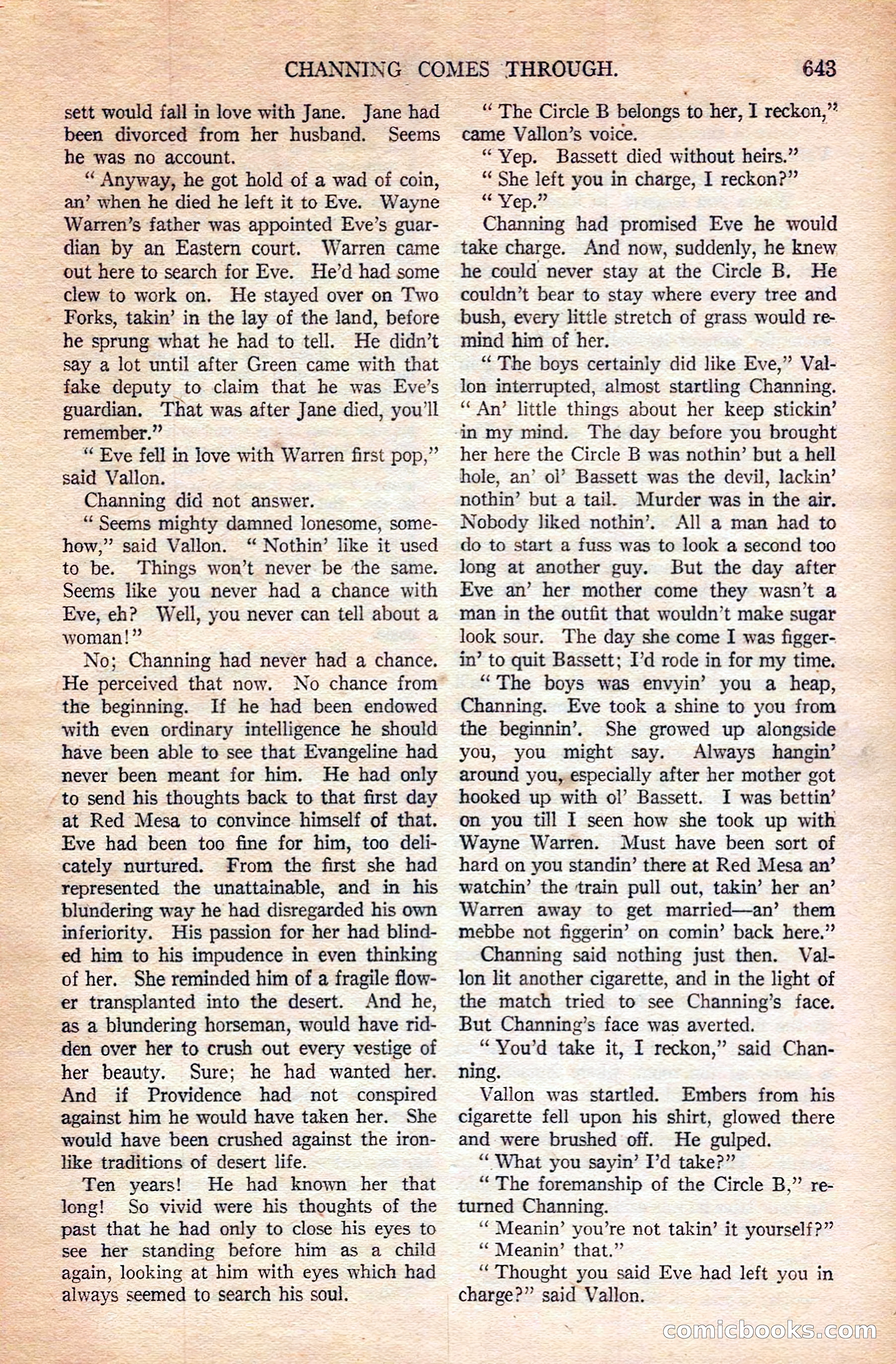 Argosy All-Story Weekly — page 9 of 168