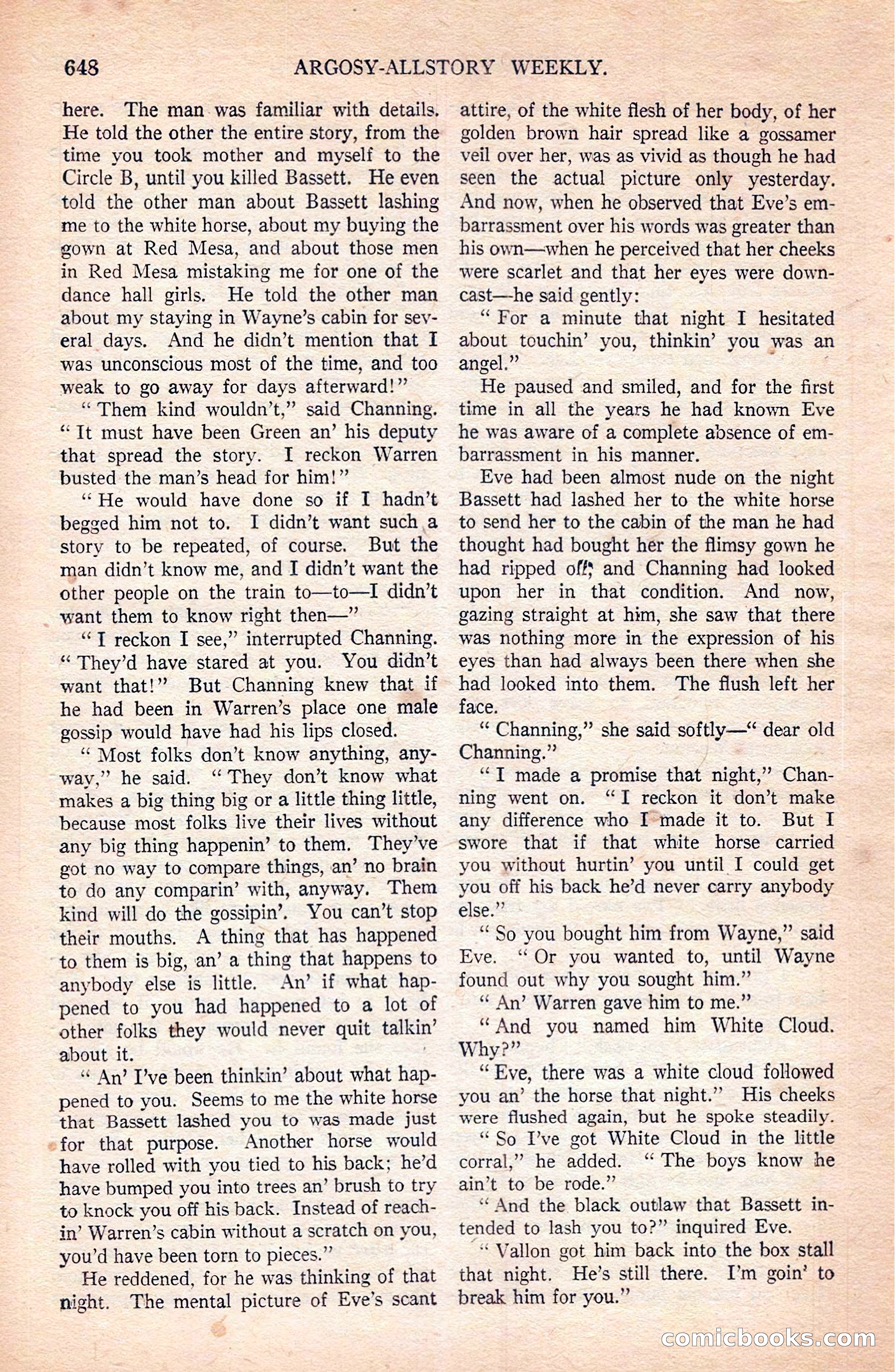 Argosy All-Story Weekly — page 14 of 168
