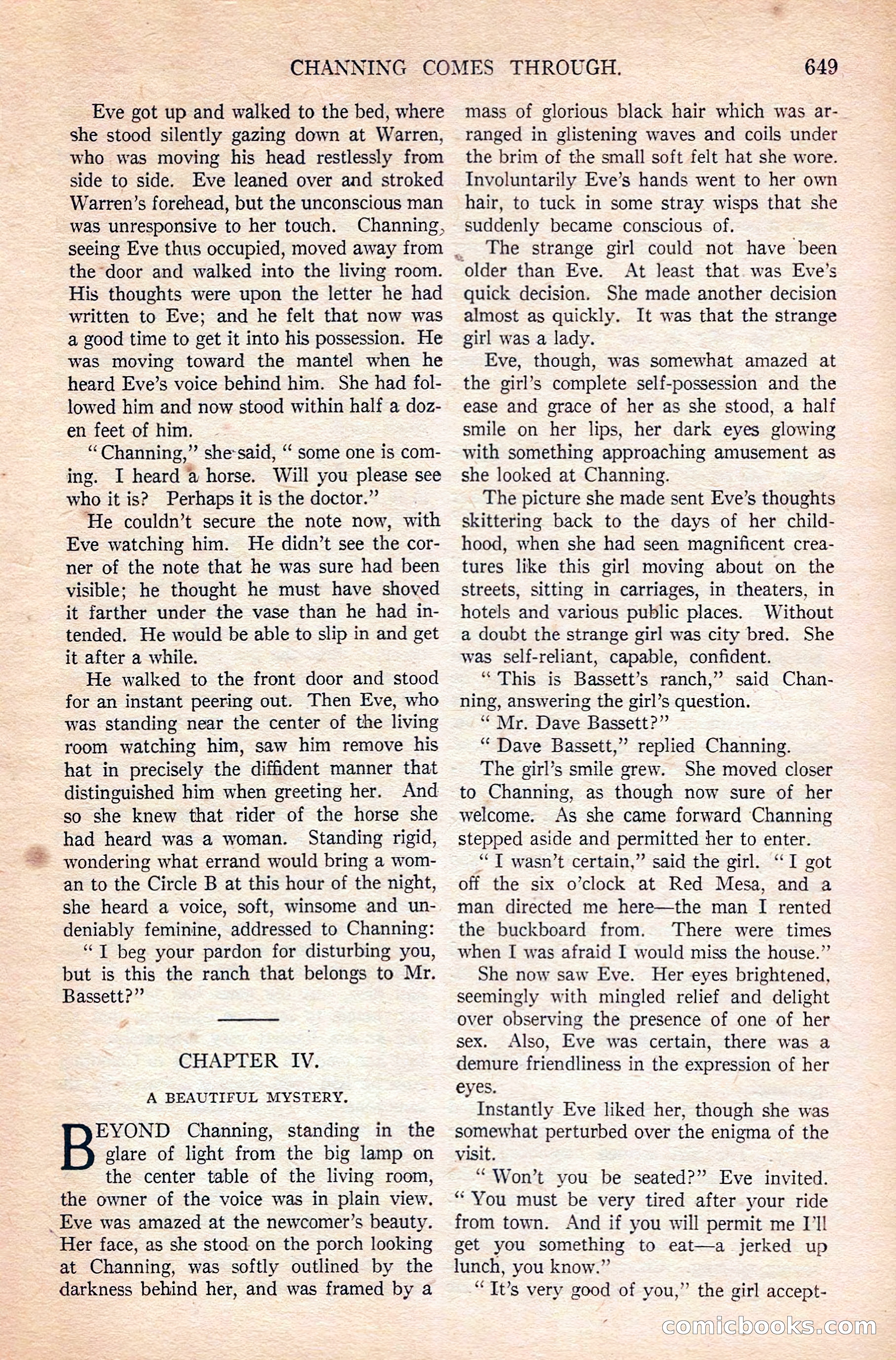 Argosy All-Story Weekly — page 15 of 168