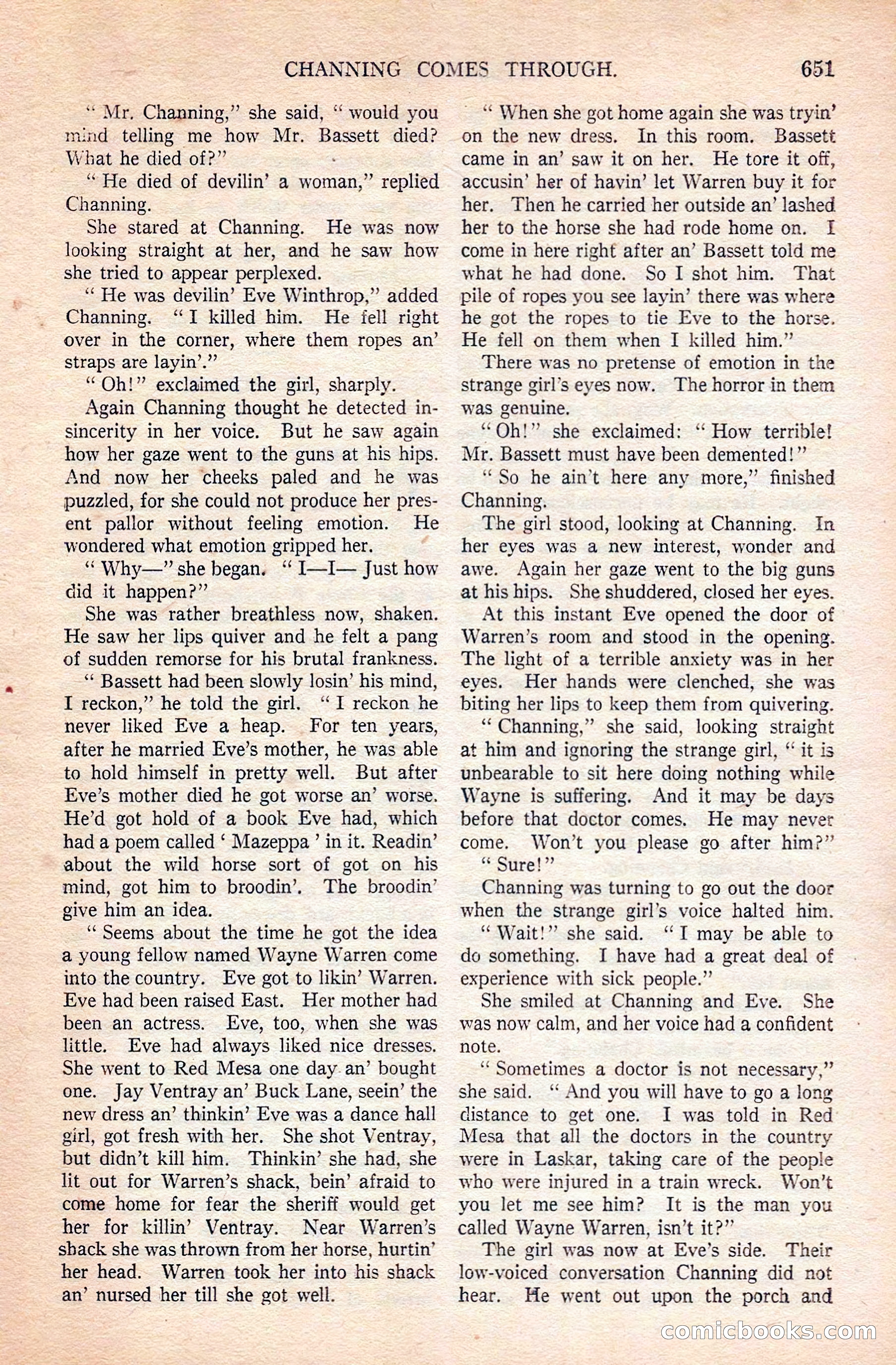 Argosy All-Story Weekly — page 17 of 168