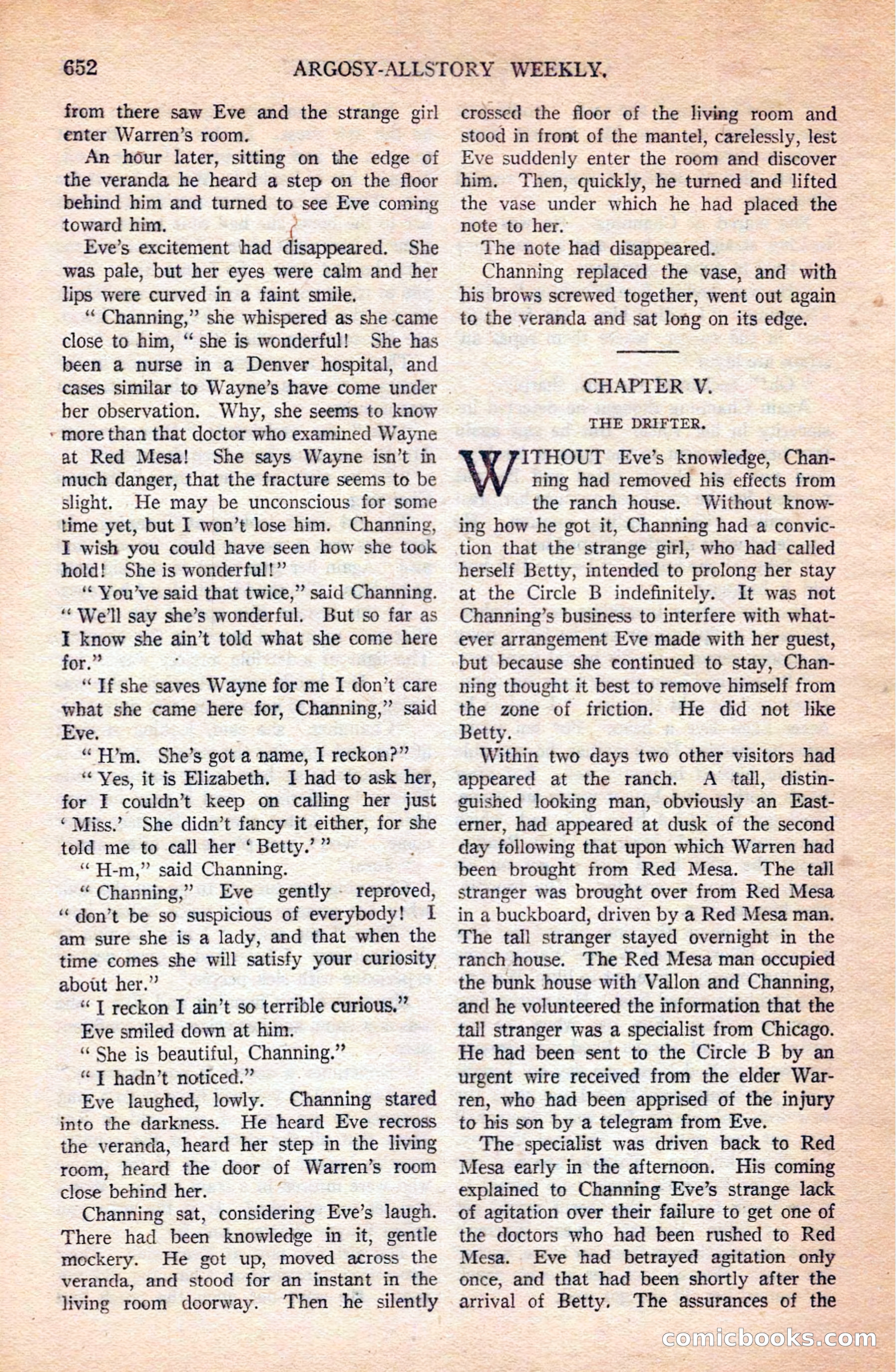 Argosy All-Story Weekly — page 18 of 168