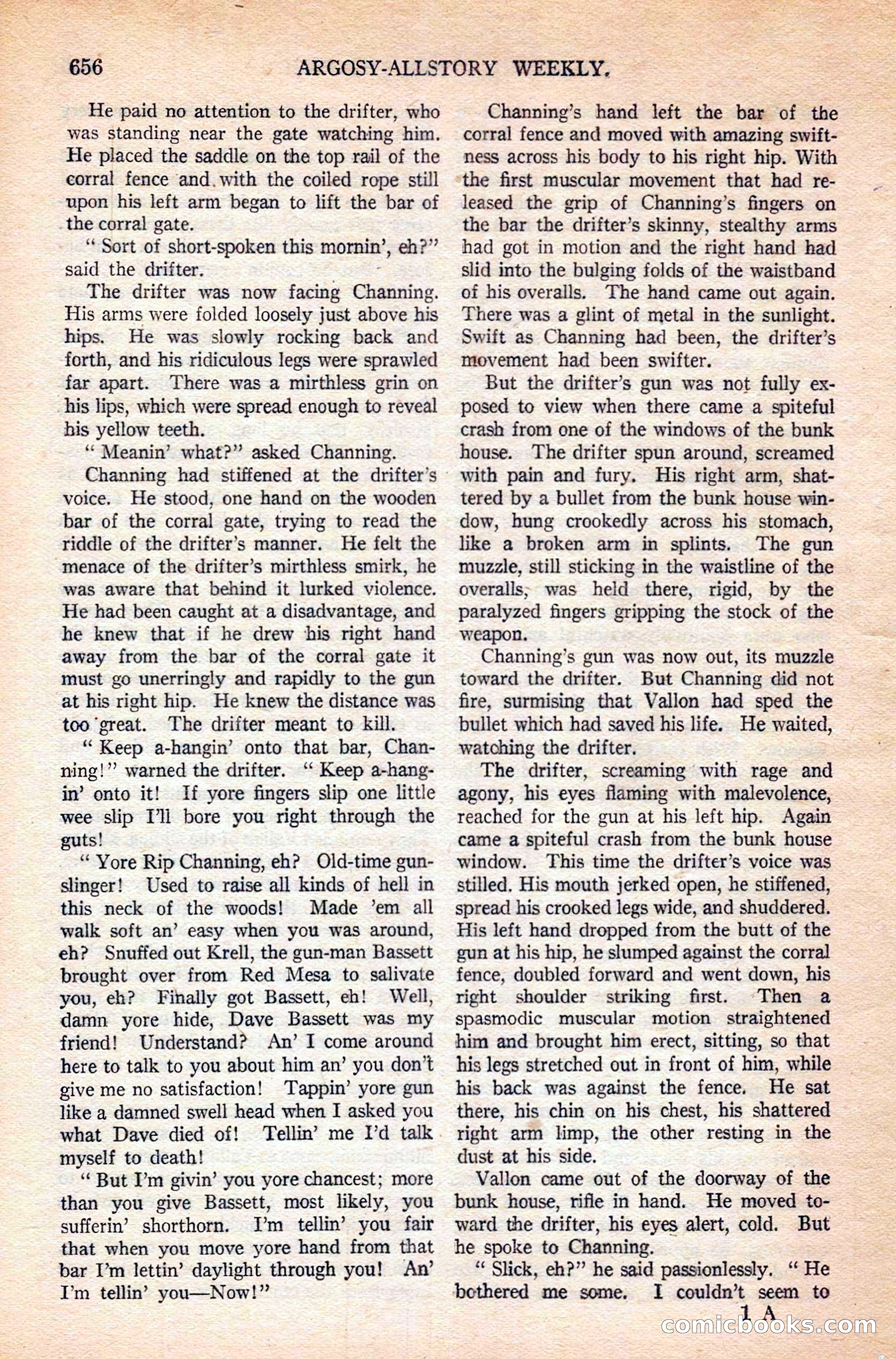 Argosy All-Story Weekly — page 22 of 168
