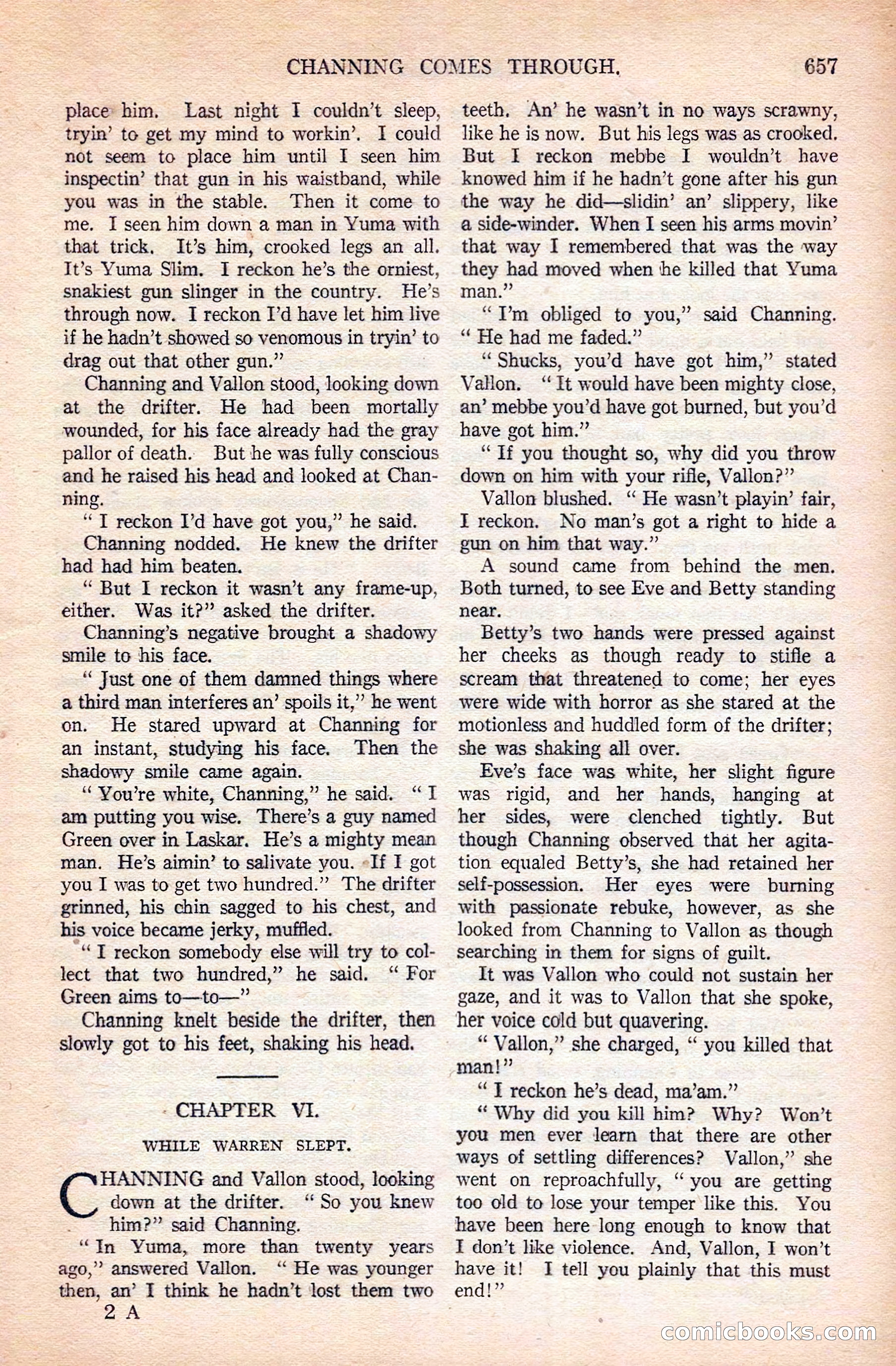 Argosy All-Story Weekly — page 23 of 168